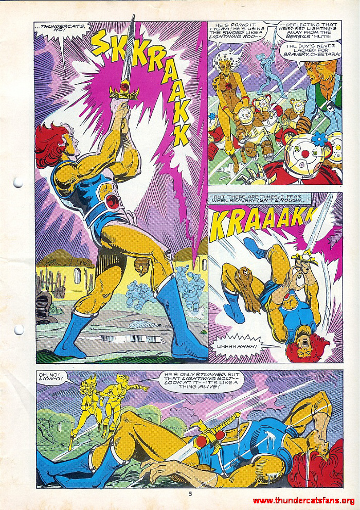 Read online ThunderCats (1987) comic -  Issue #13 - 5