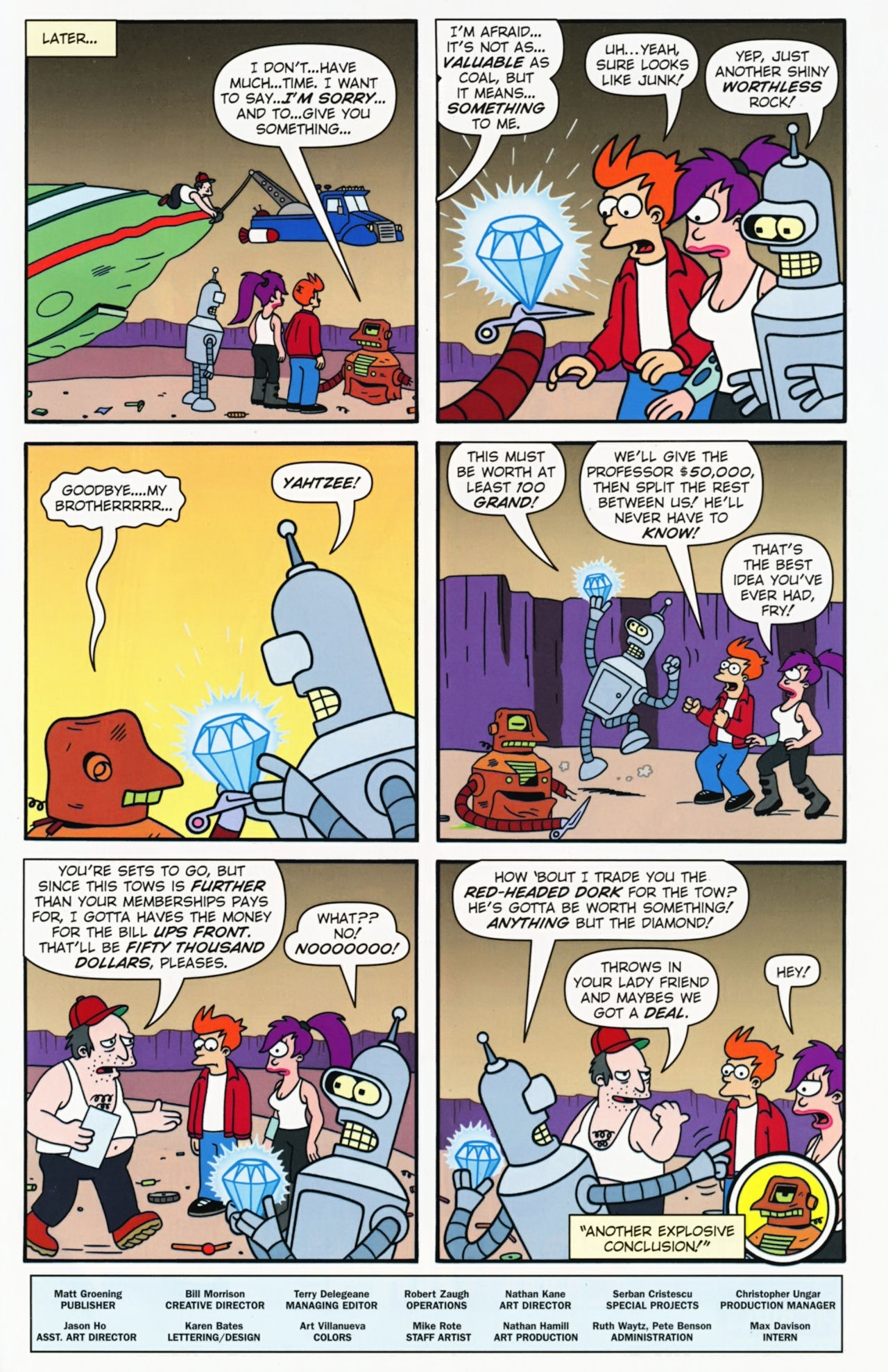 Read online Futurama Comics comic -  Issue #53 - 26
