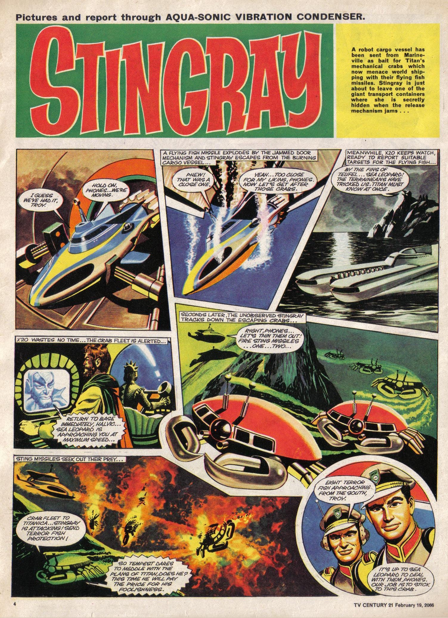 Read online TV Century 21 (TV 21) comic -  Issue #57 - 4
