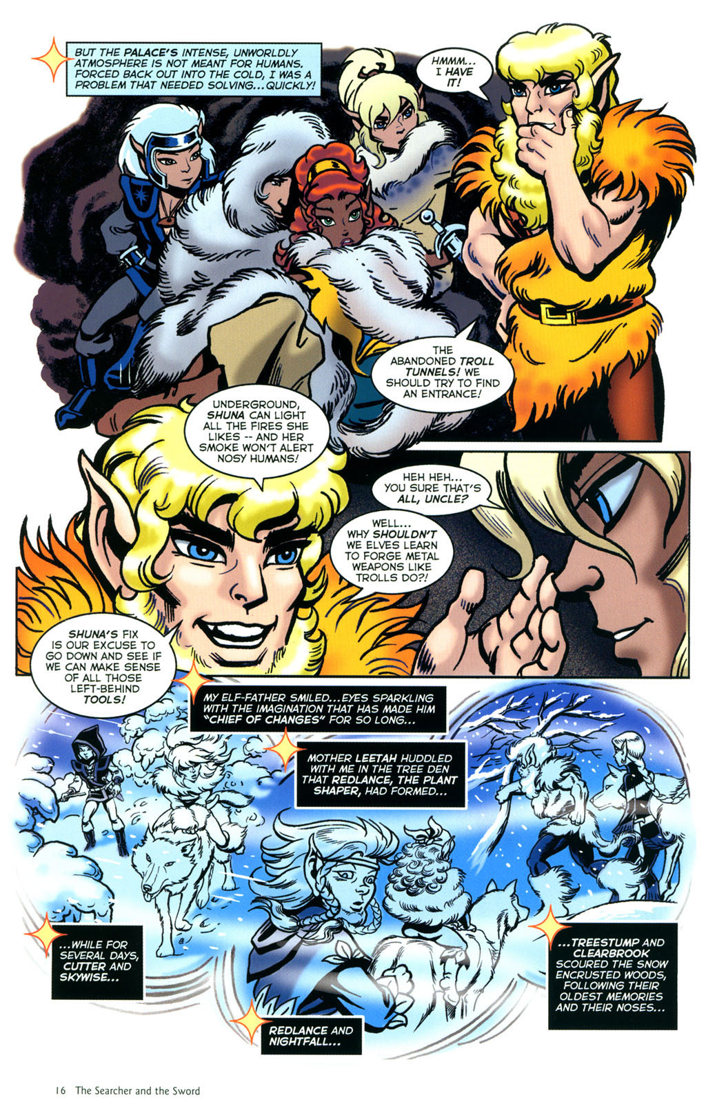 Read online Elfquest: The Searcher and the Sword comic -  Issue # TPB - 17