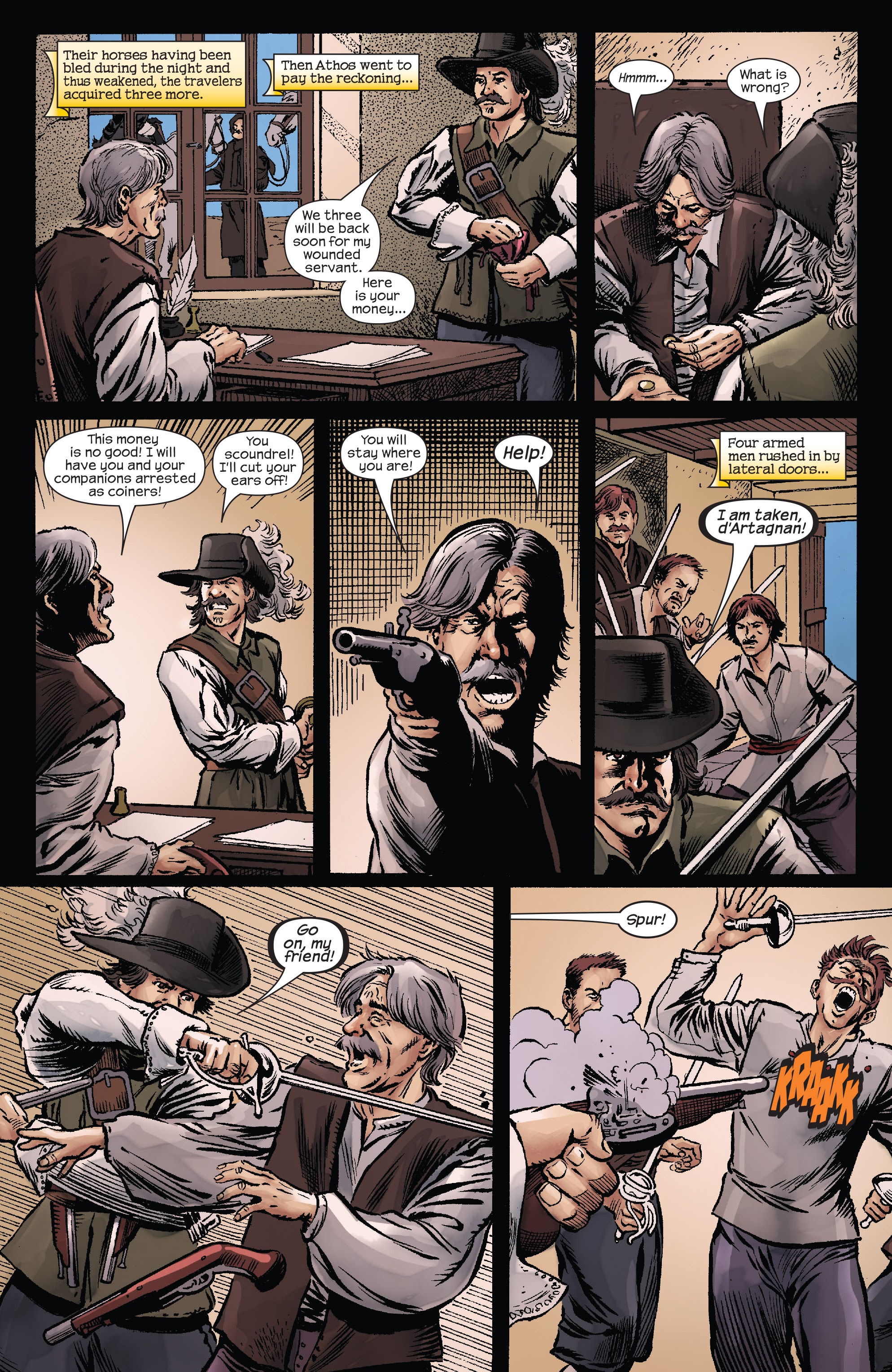 Read online Marvel Illustrated: The Three Musketeers comic -  Issue #2 - 22