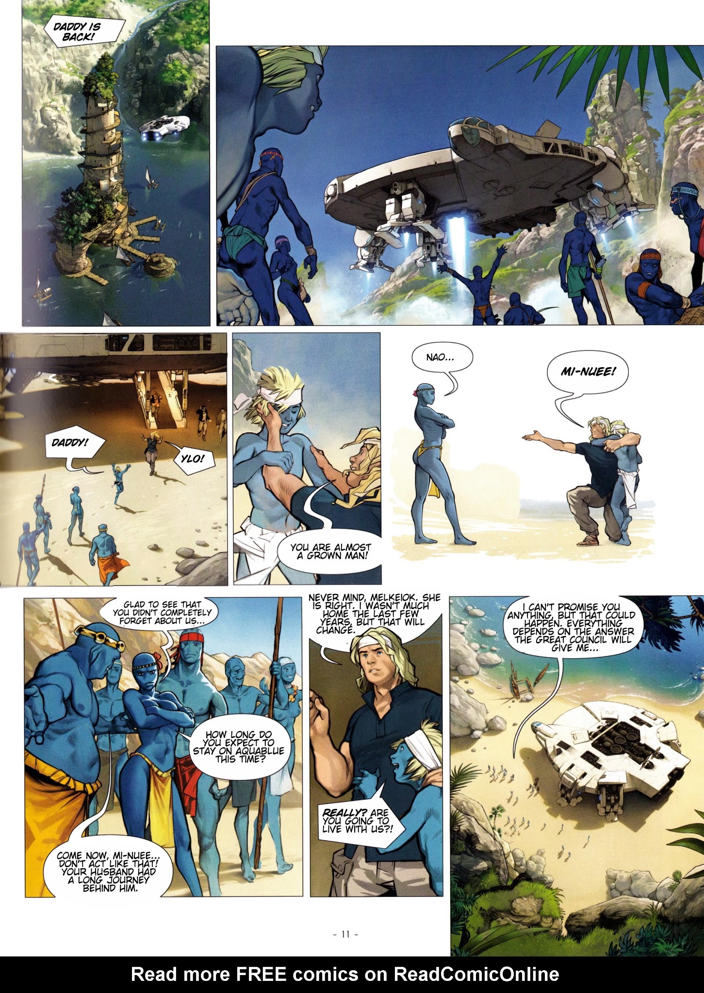 Read online Aquablue comic -  Issue #12 - 12