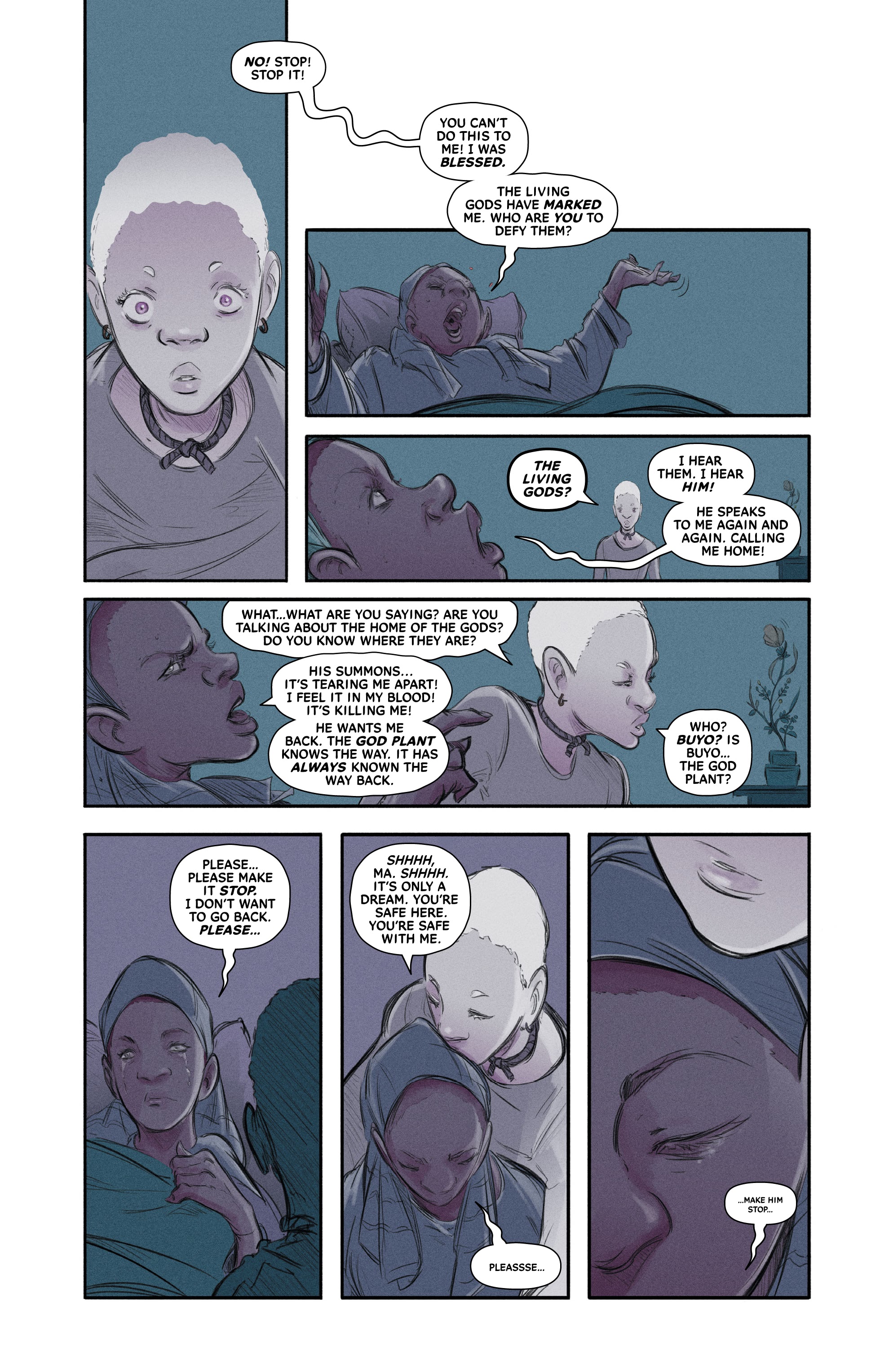 Read online Land of the Living Gods comic -  Issue #1 - 9