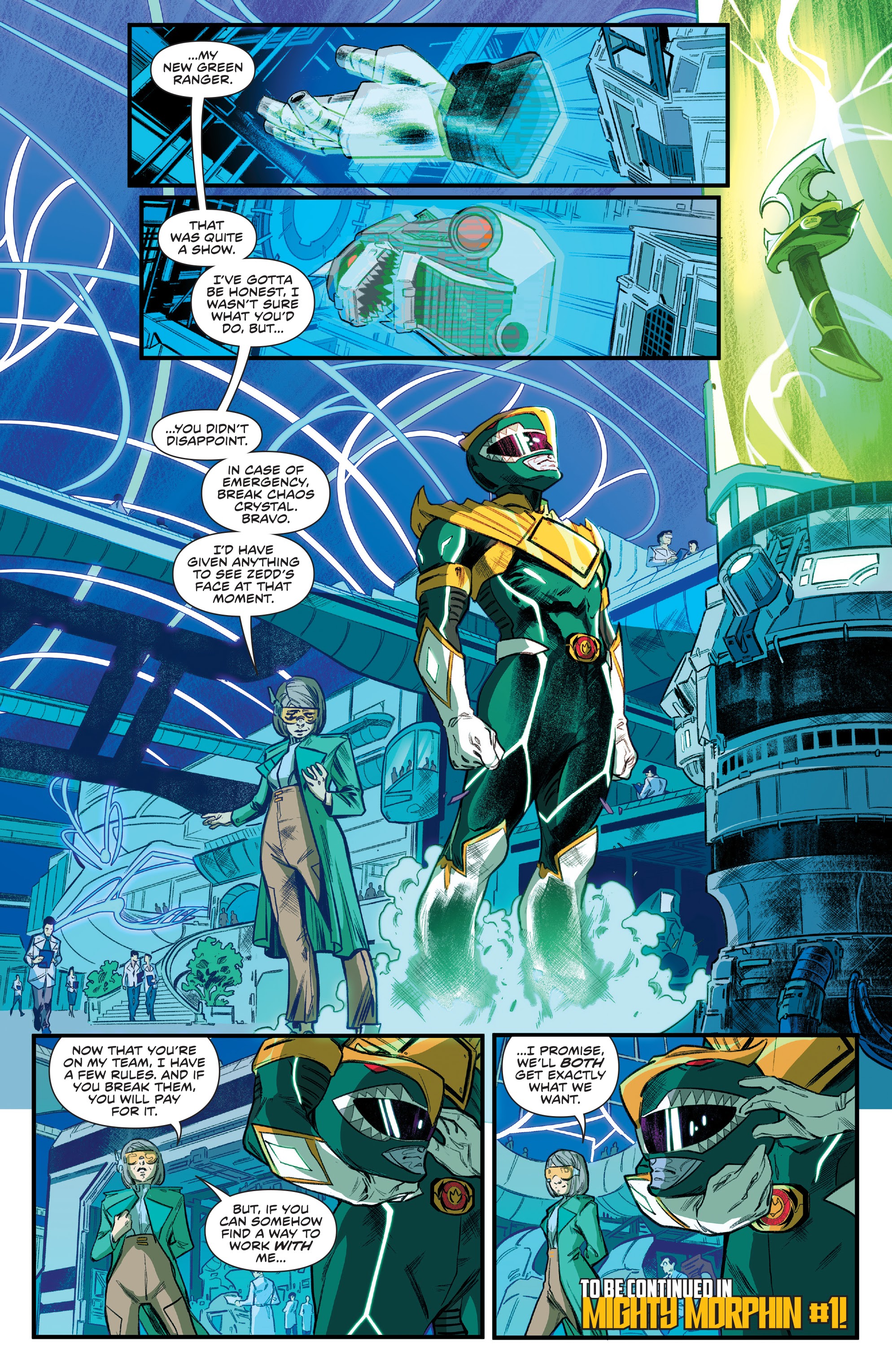 Read online Mighty Morphin Power Rangers comic -  Issue #55 - 23