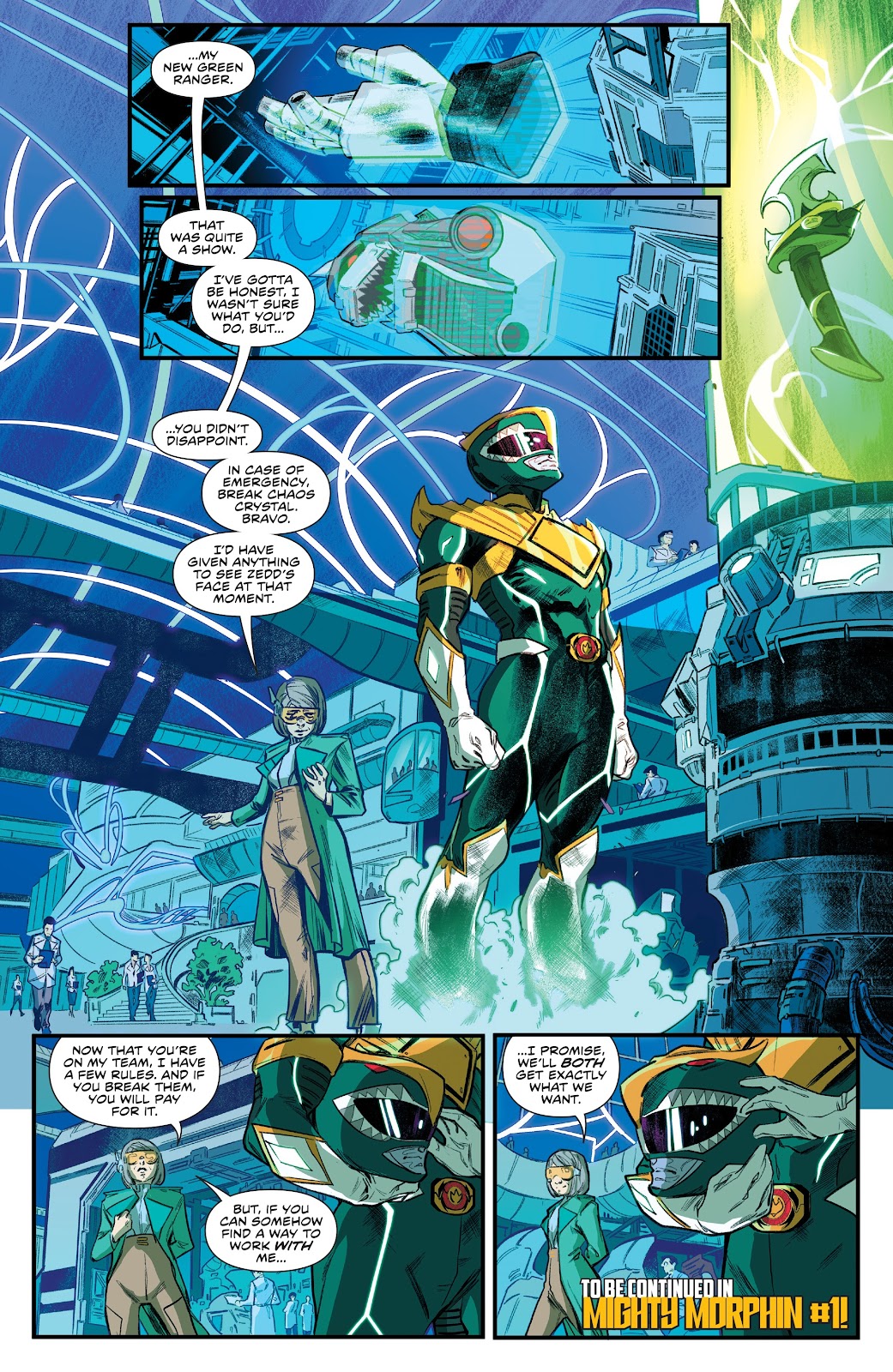 Mighty Morphin Power Rangers issue 55 - Page 23