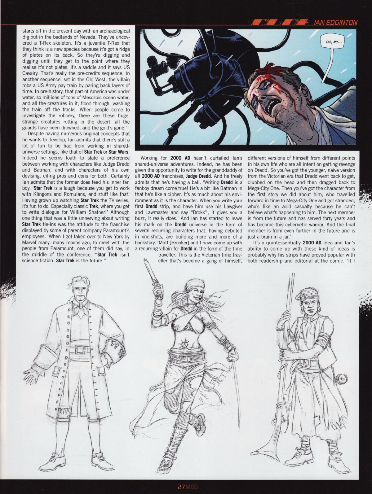 Read online Judge Dredd Megazine (Vol. 5) comic -  Issue #247 - 27