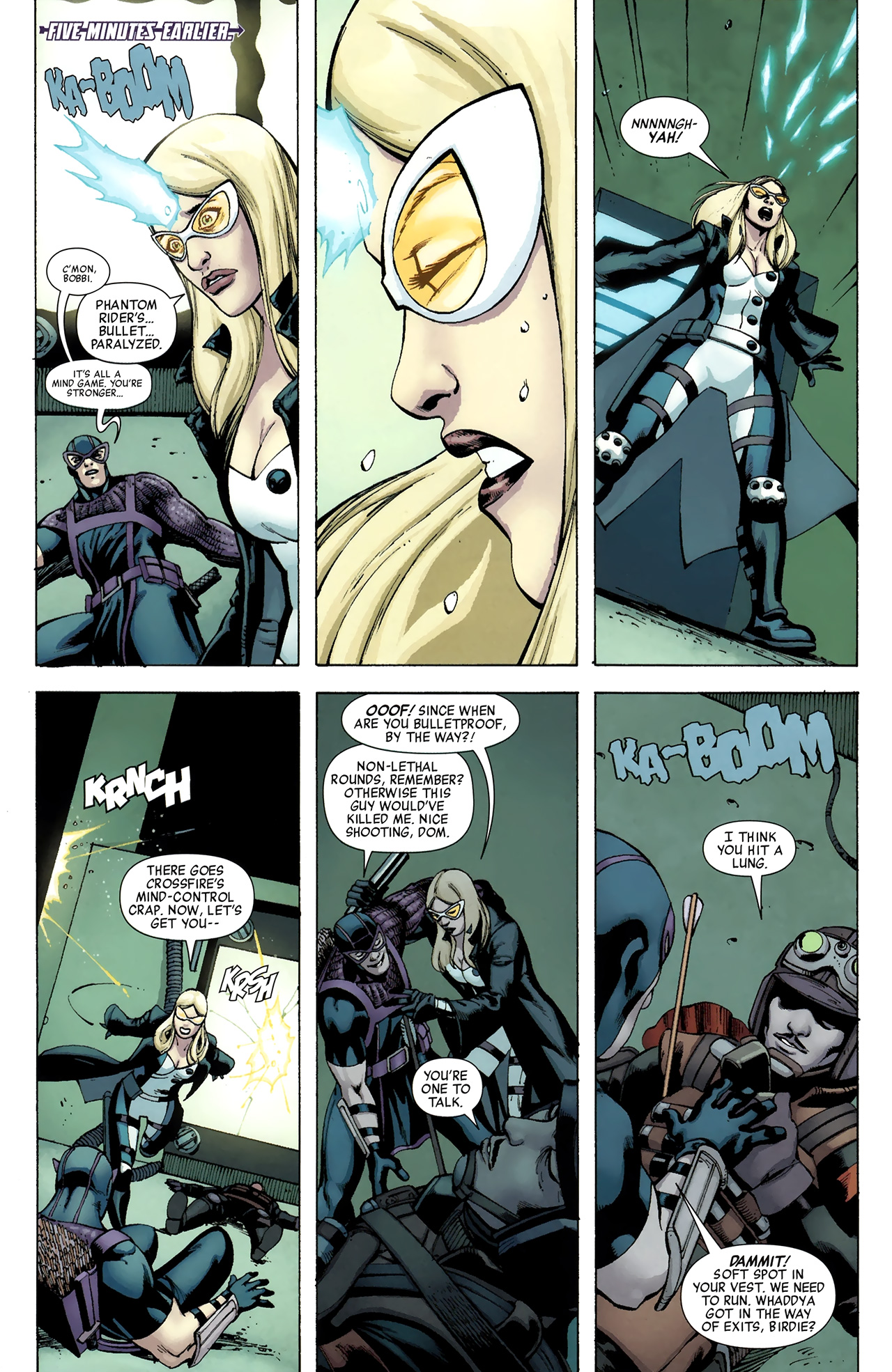 Read online Hawkeye & Mockingbird comic -  Issue #4 - 5