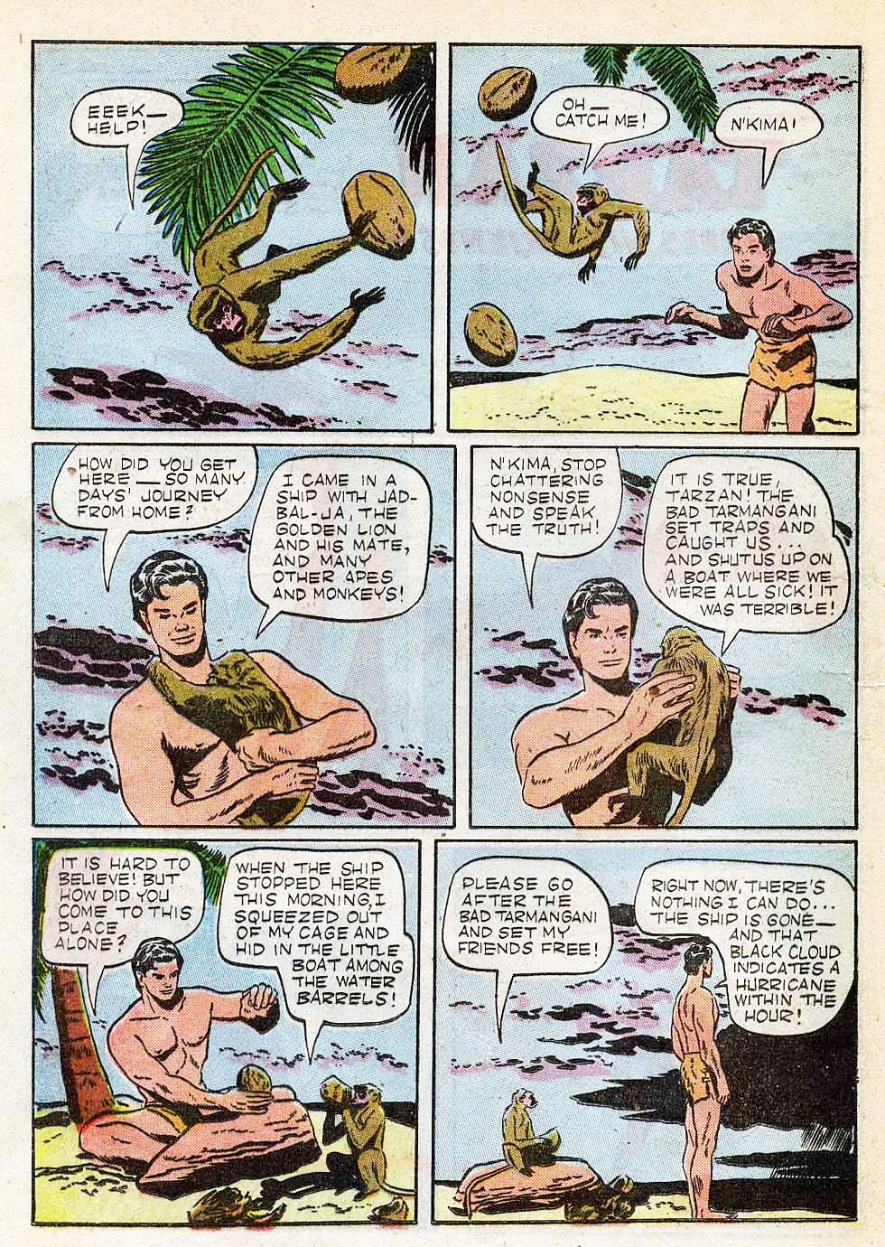 Read online Tarzan (1948) comic -  Issue #20 - 28