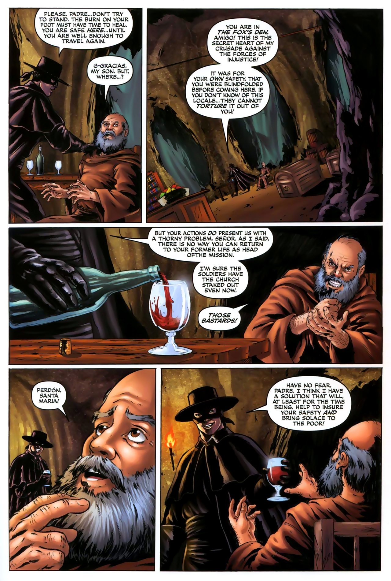 Read online Zorro (2008) comic -  Issue #9 - 5