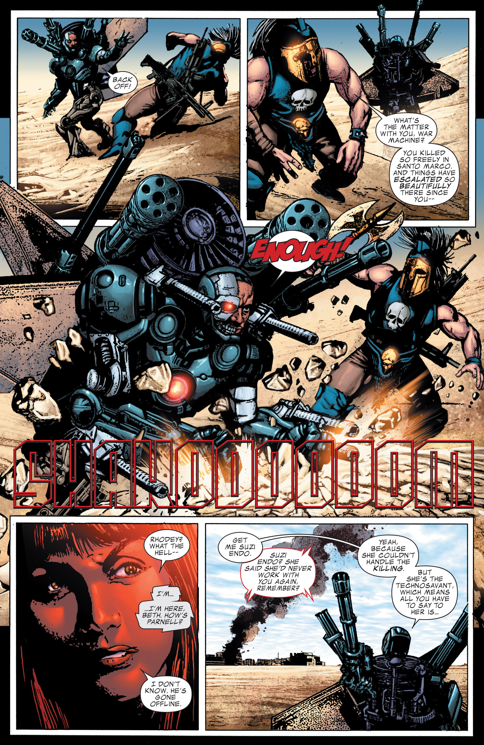 Read online War Machine (2009) comic -  Issue #4 - 11