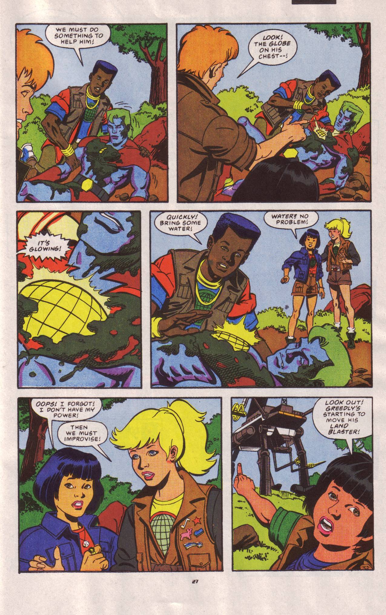 Captain Planet and the Planeteers 1 Page 20