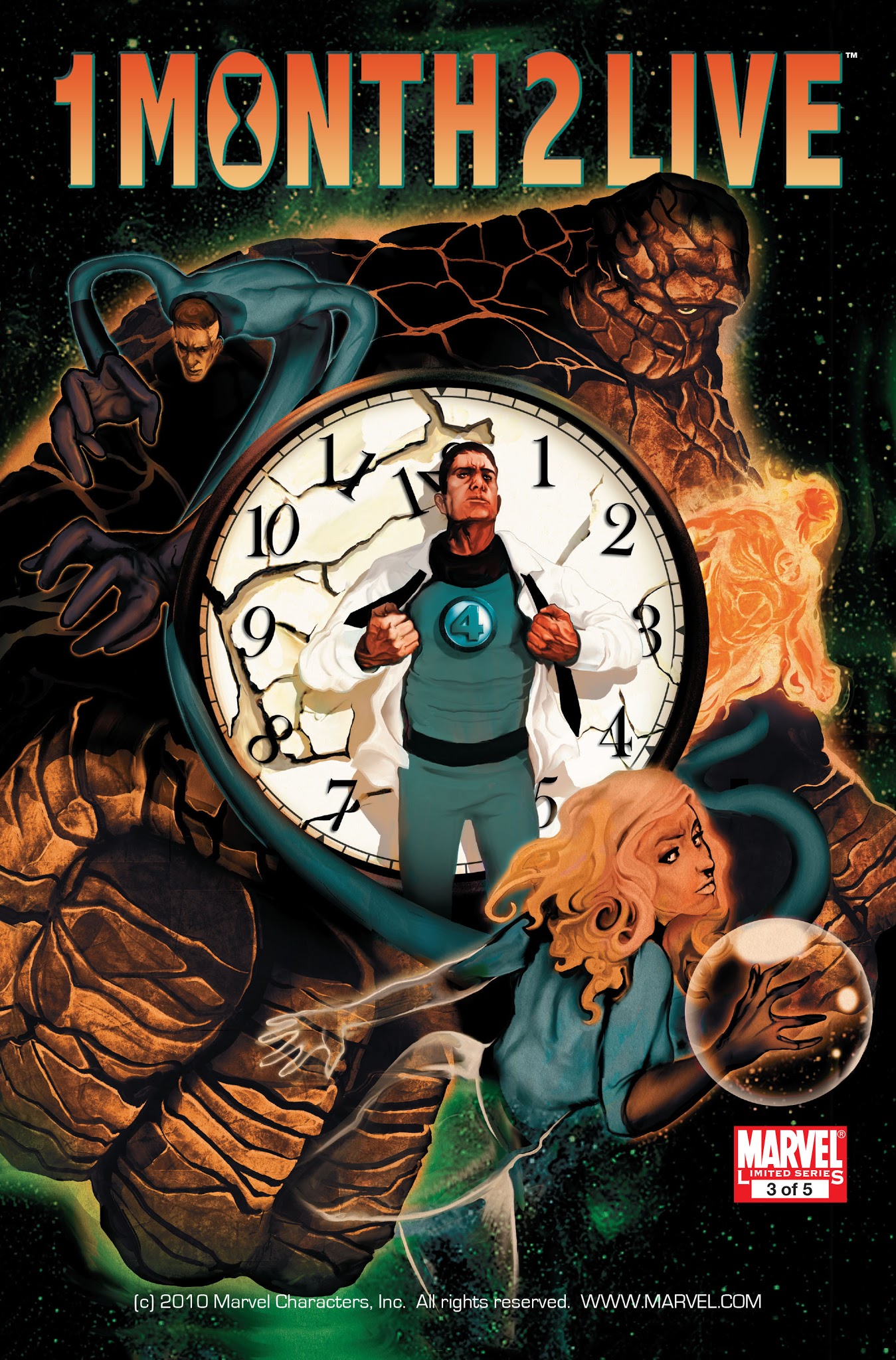 Read online Heroic Age: One Month To Live comic -  Issue #3 - 1