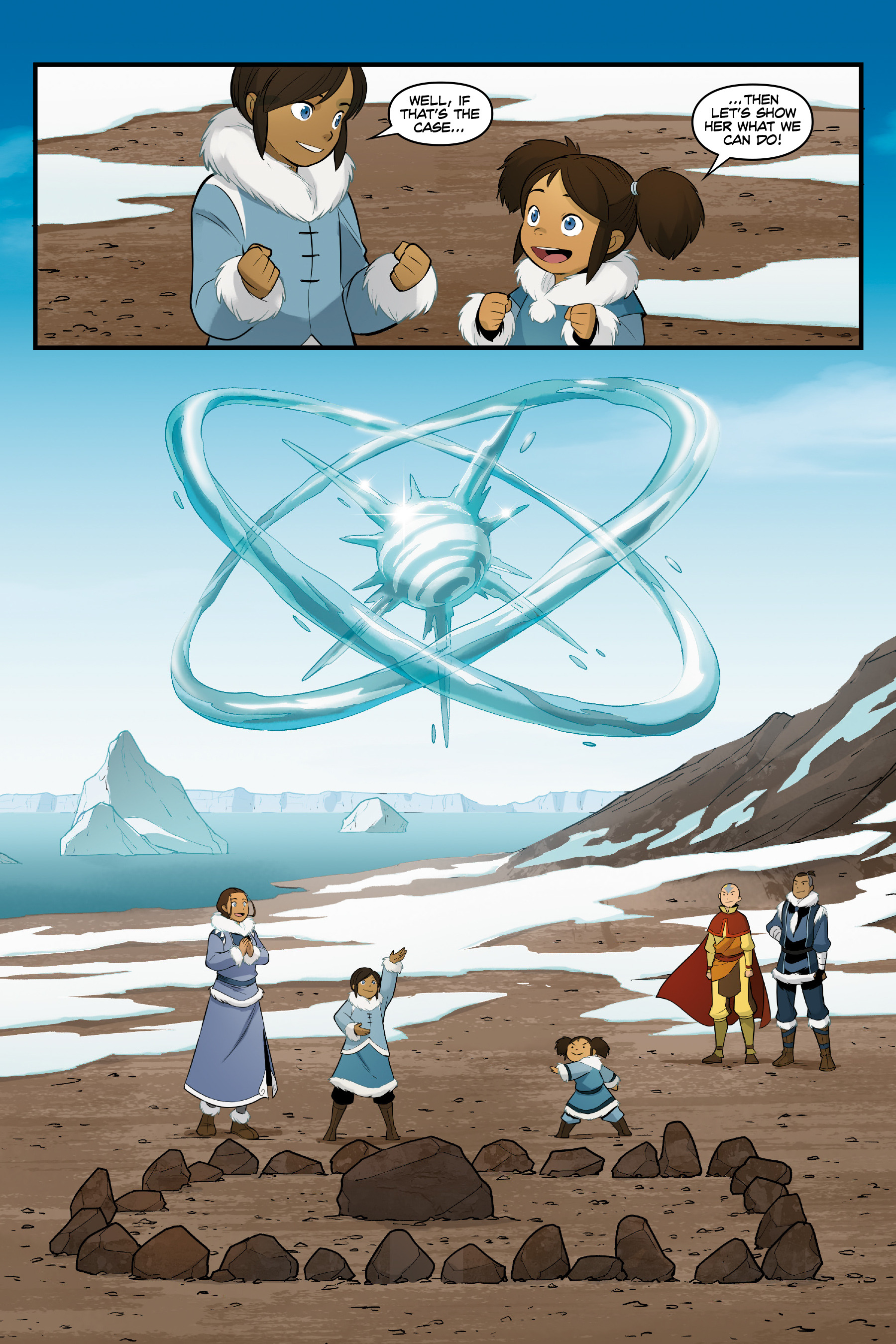 Read online Nickelodeon Avatar: The Last Airbender - North and South comic -  Issue #3 - 72