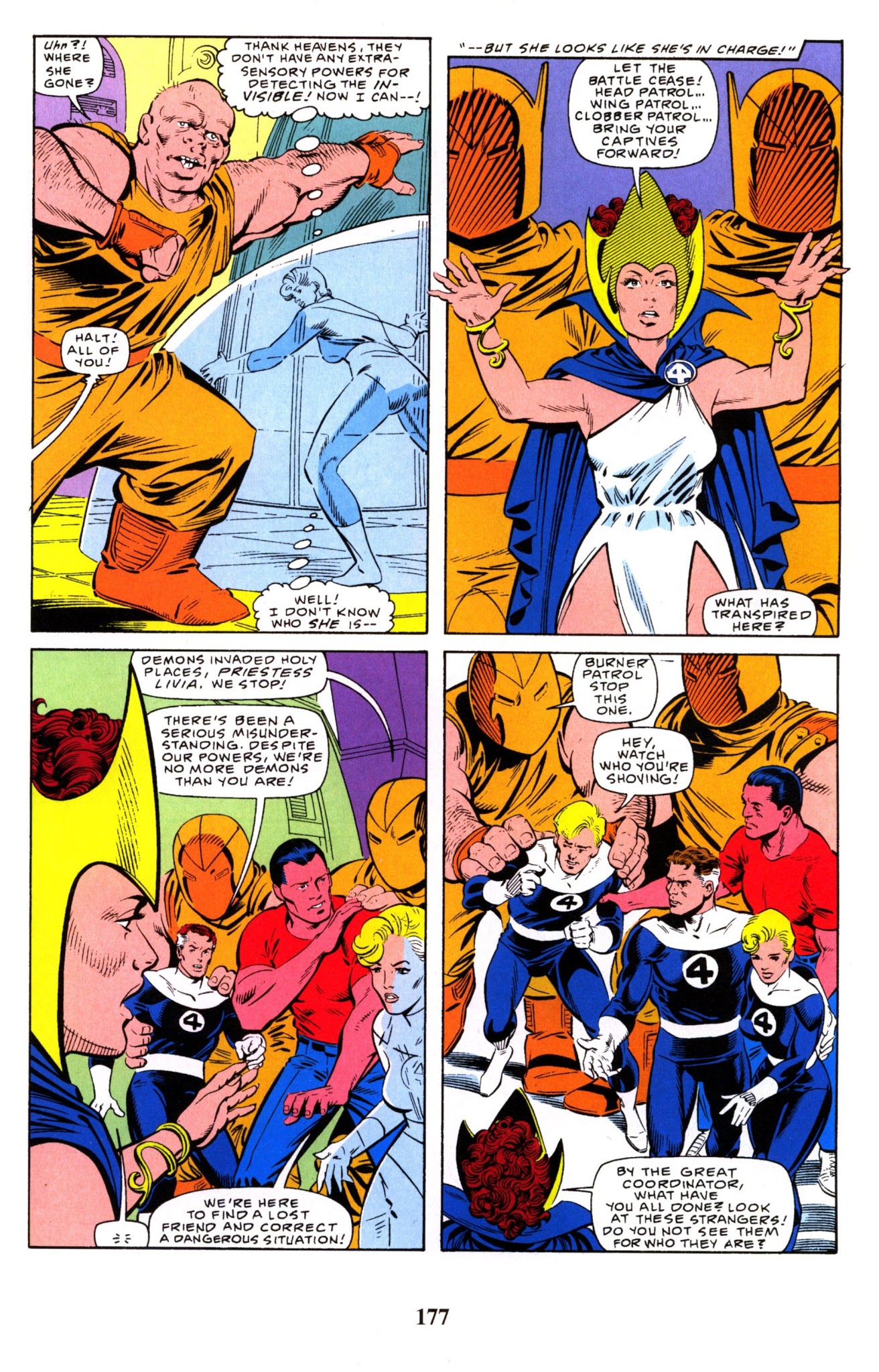 Read online Fantastic Four Visionaries: John Byrne comic -  Issue # TPB 8 - 177