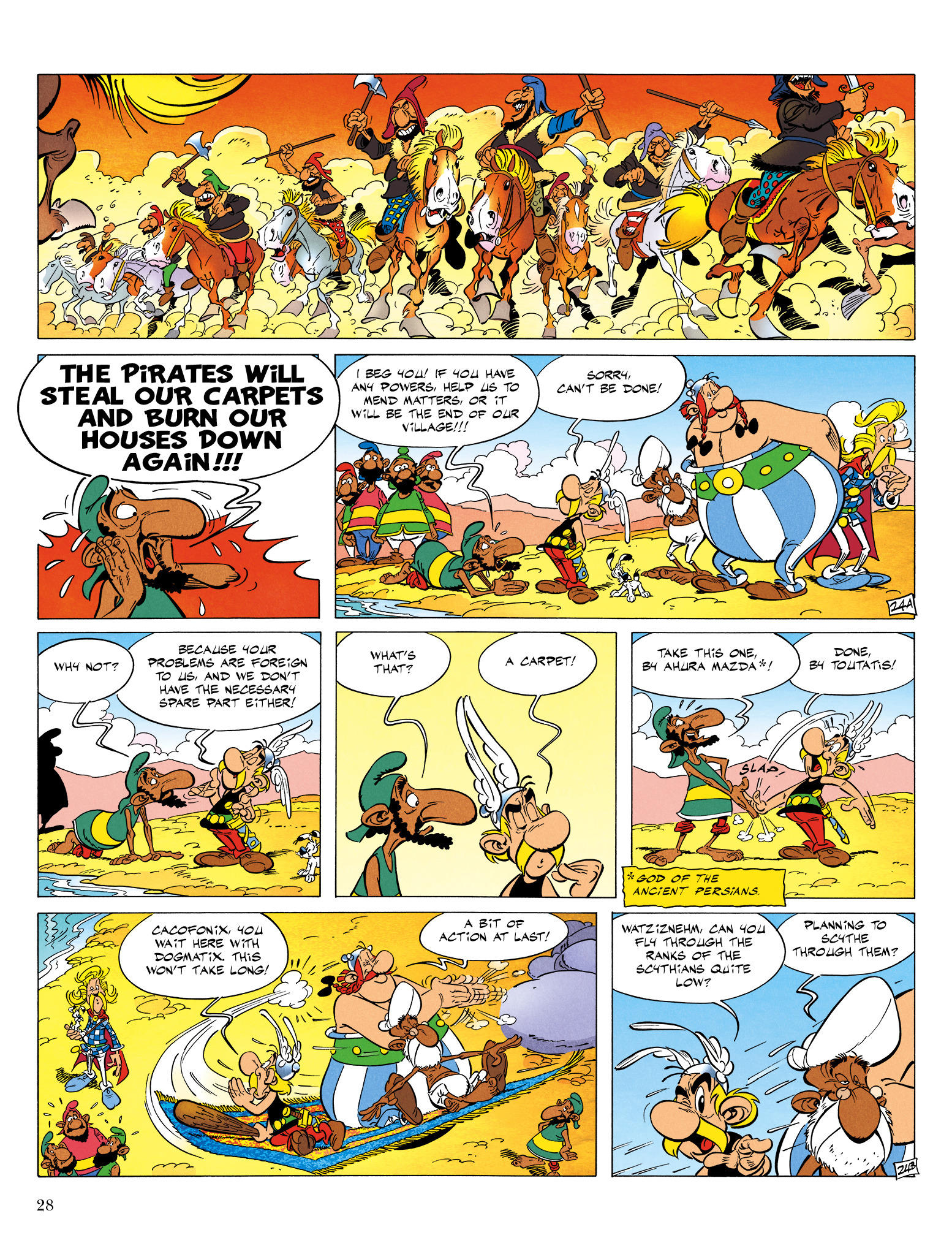 Read online Asterix comic -  Issue #28 - 29