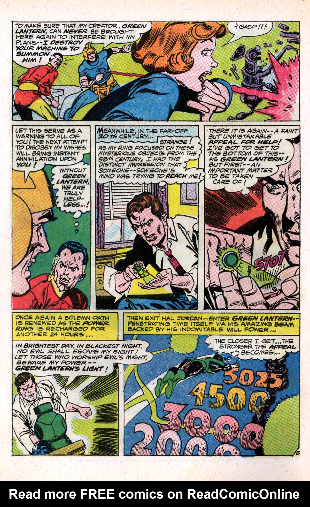 Read online Green Lantern (1960) comic -  Issue #51 - 8