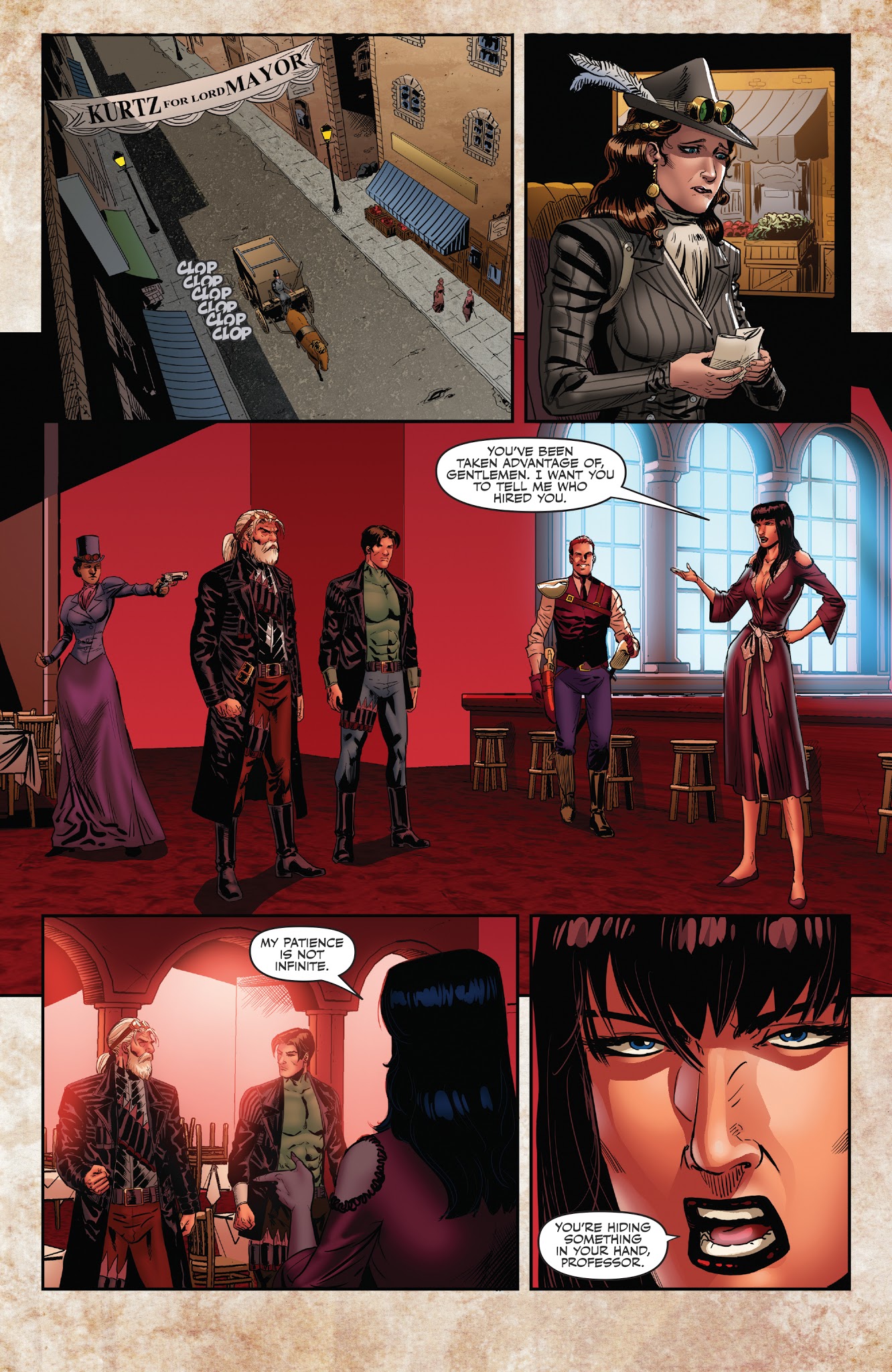 Read online Legenderry: Vampirella comic -  Issue # _TPB - 70