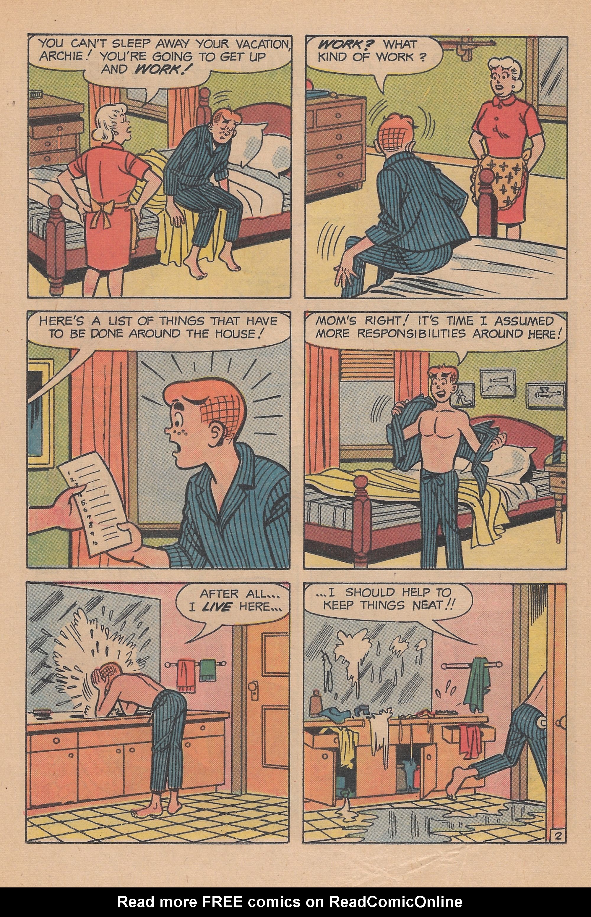 Read online Archie's TV Laugh-Out comic -  Issue #13 - 14