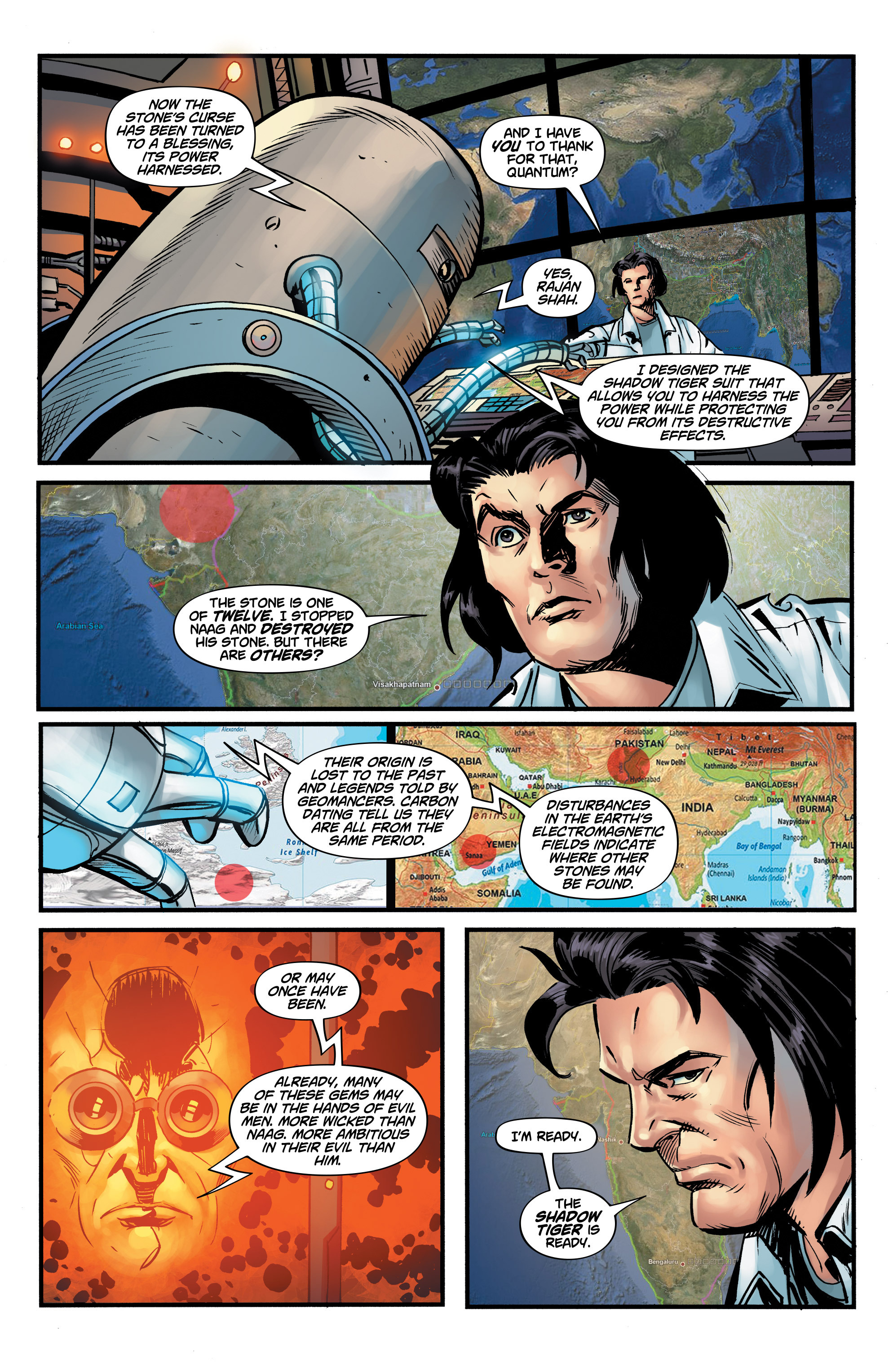 Read online Shadow Tiger comic -  Issue #3 - 5