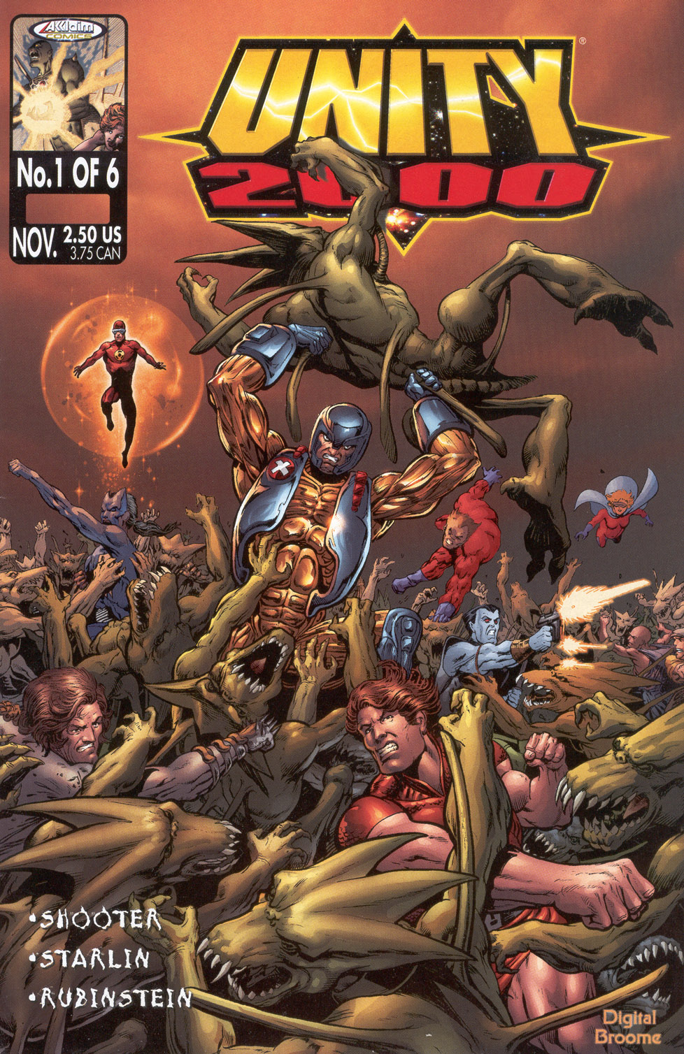 Read online Unity 2000 comic -  Issue #1 - 1