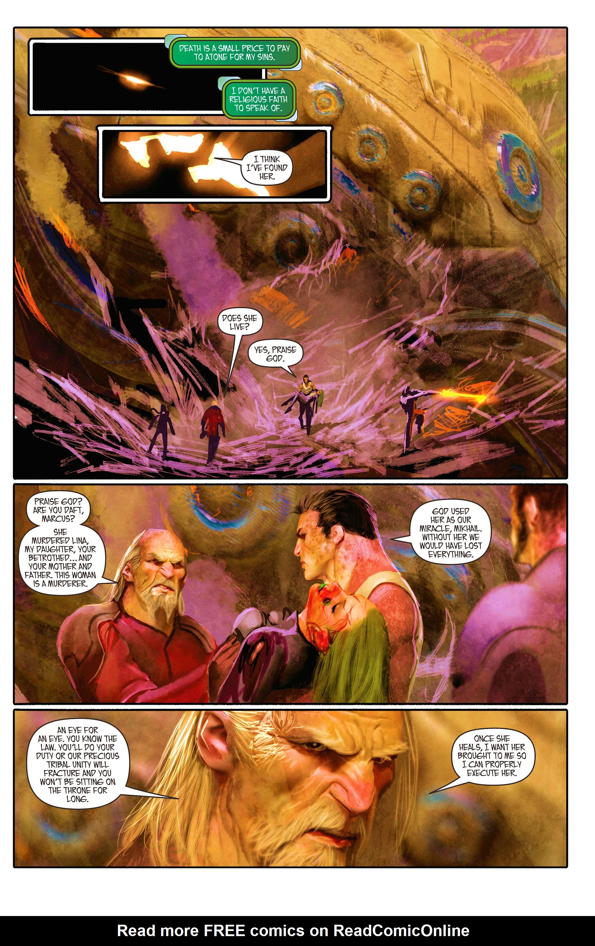 Read online Aphrodite IX (2013) comic -  Issue #5 - 14