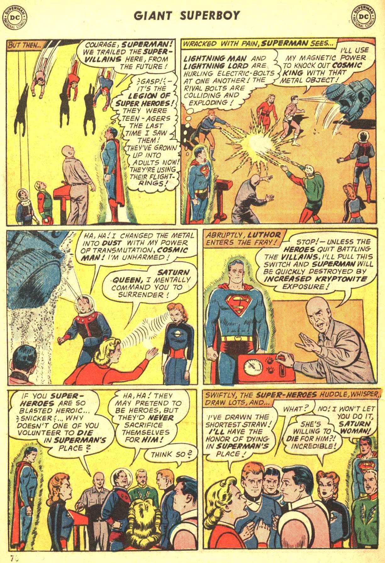 Read online Superboy (1949) comic -  Issue #147 - 72