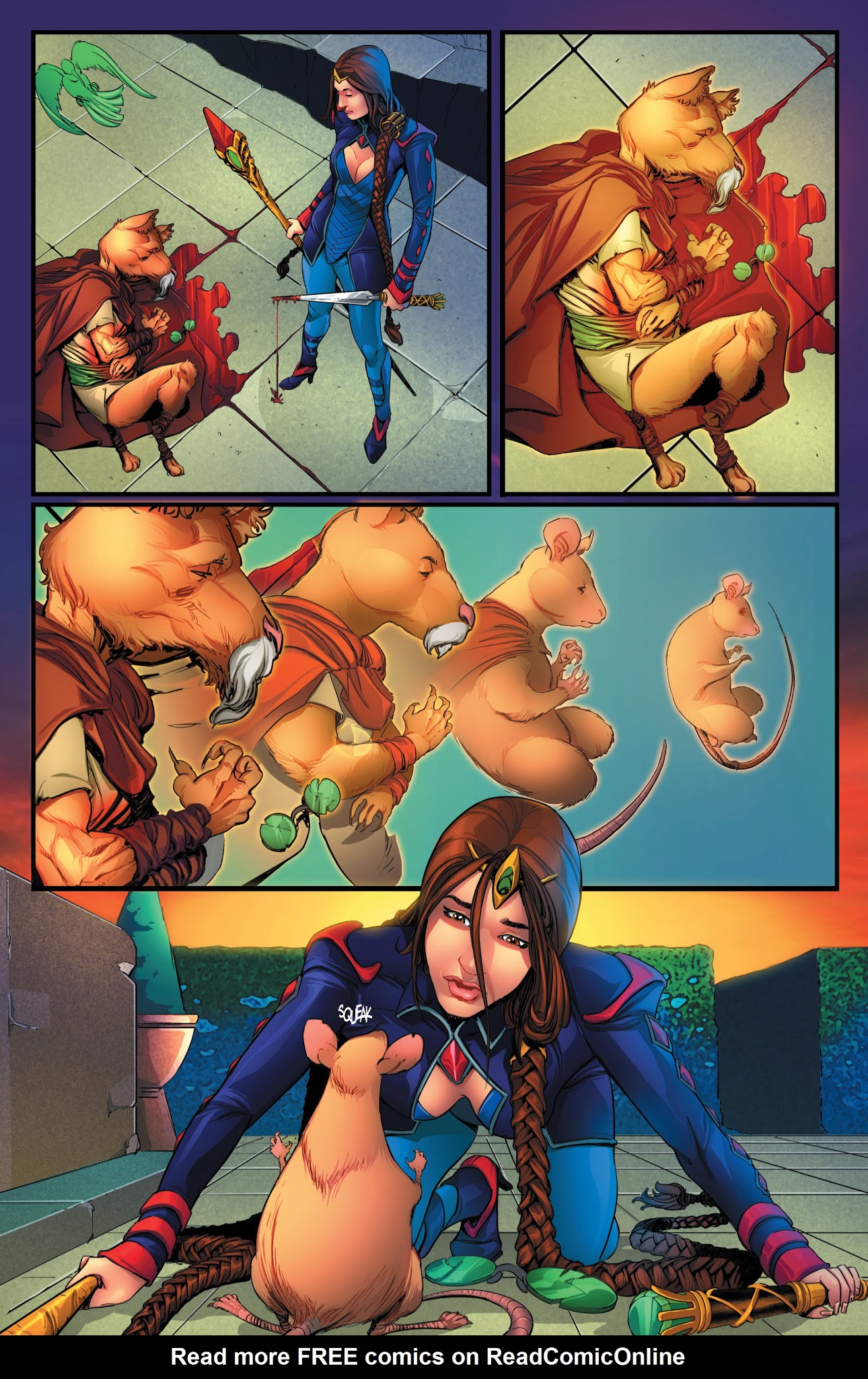 Read online Grimm Fairy Tales presents Oz: Reign of the Witch Queen comic -  Issue #5 - 21