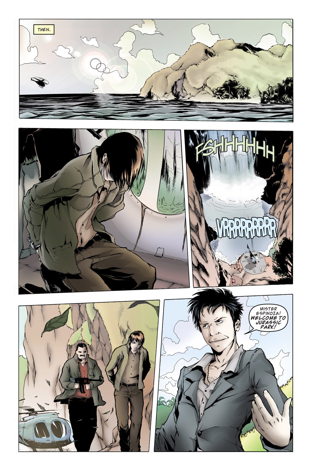 Read online Jurassic Park: Dangerous Games comic -  Issue #1 - 9