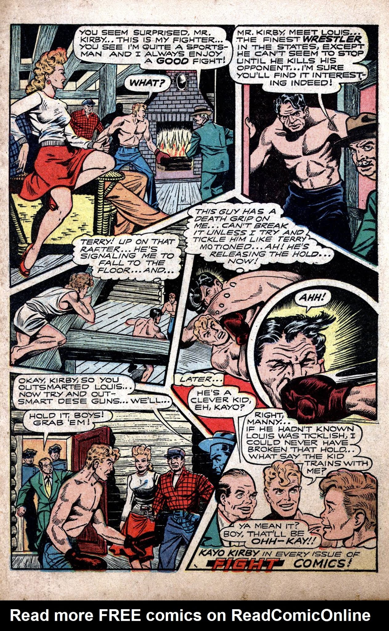 Read online Fight Comics comic -  Issue #51 - 27