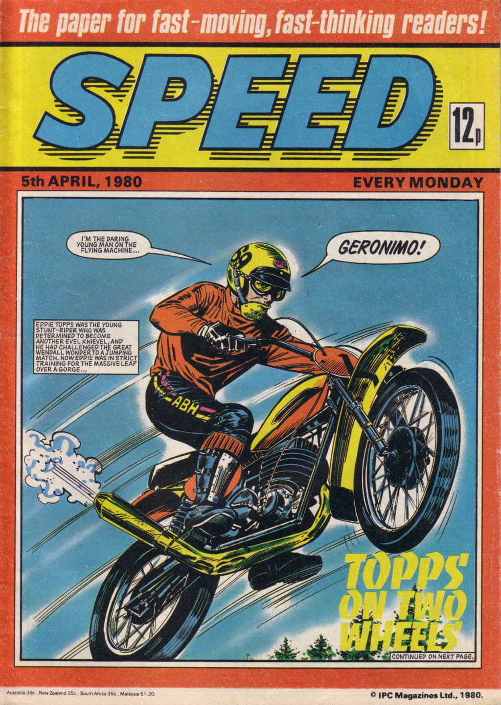 Read online Speed comic -  Issue #7 - 1