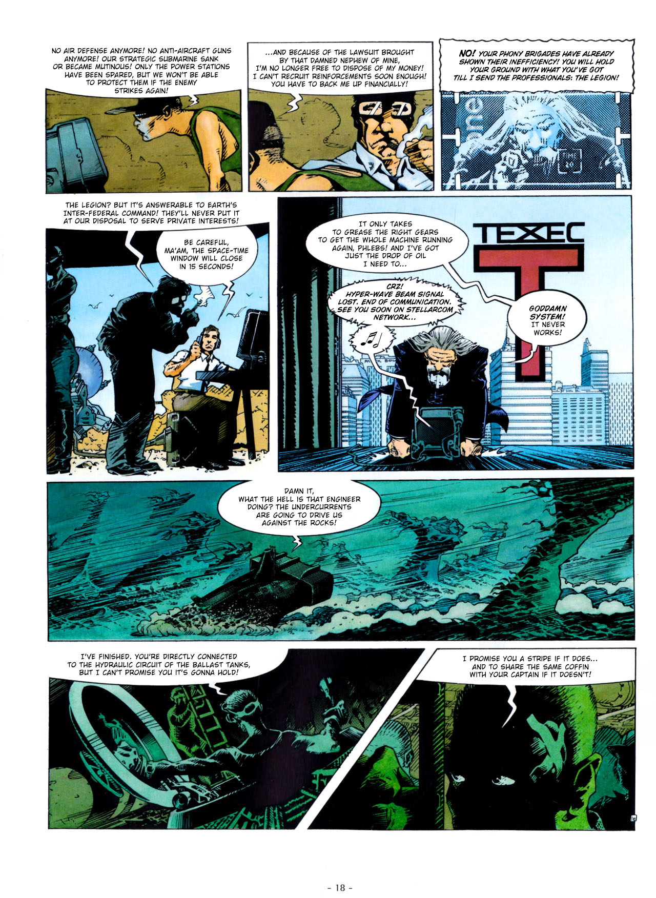 Read online Aquablue comic -  Issue #3 - 19