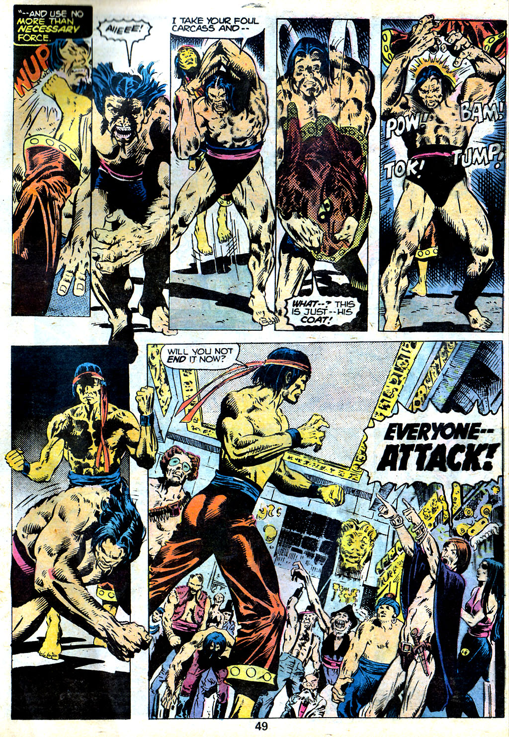 Read online Savage Fists Of Kung Fu comic -  Issue # TPB - 49