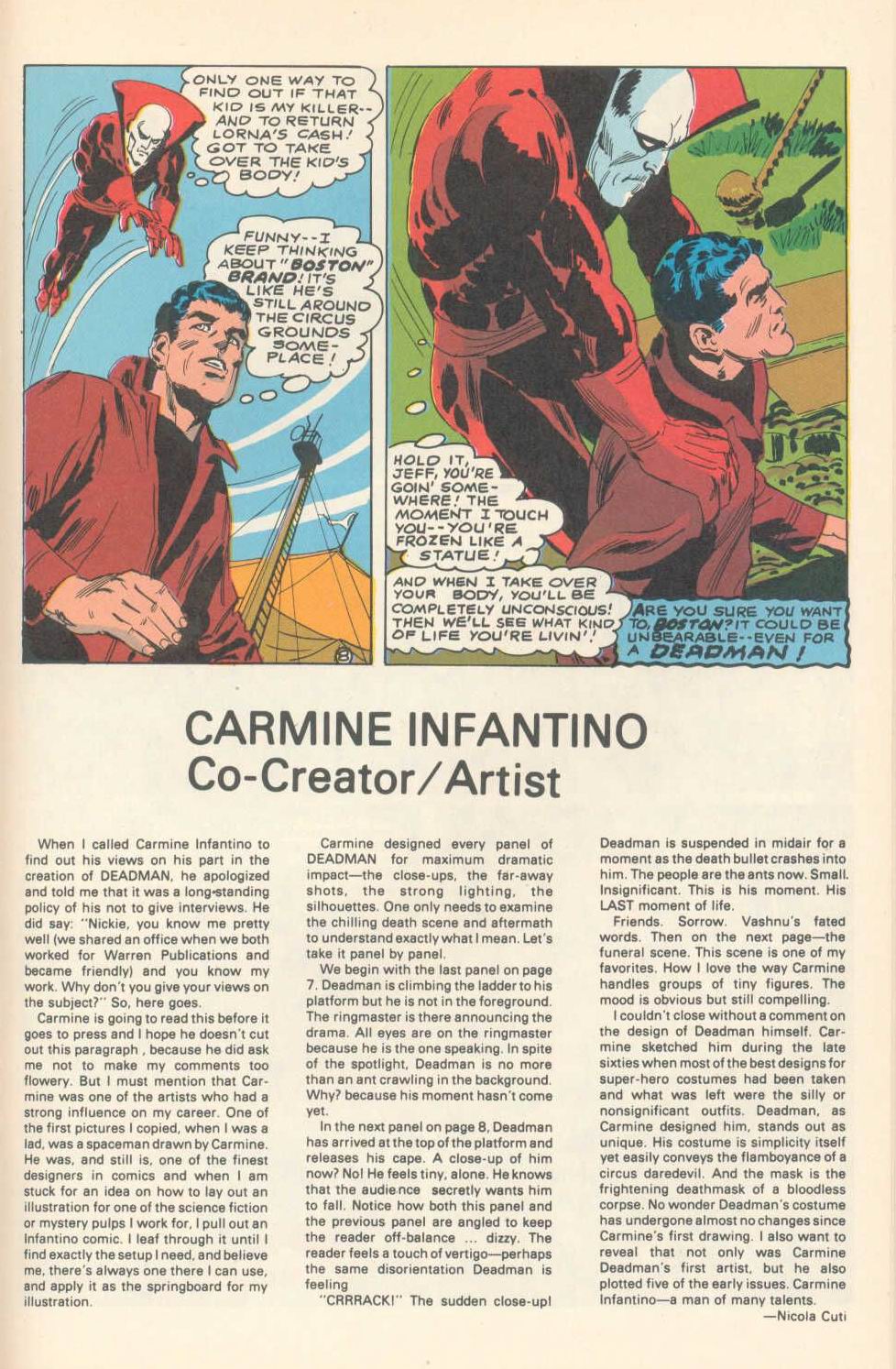 Read online Deadman (1985) comic -  Issue #1 - 27
