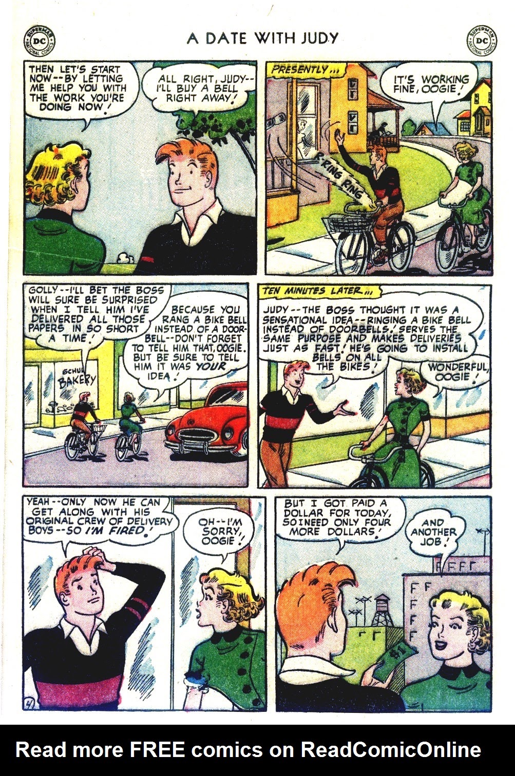 Read online A Date with Judy comic -  Issue #38 - 38