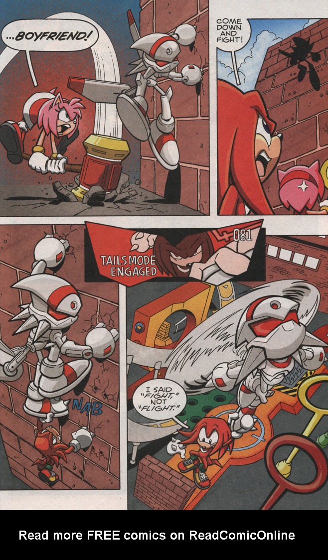 Read online Sonic X comic -  Issue #24 - 25