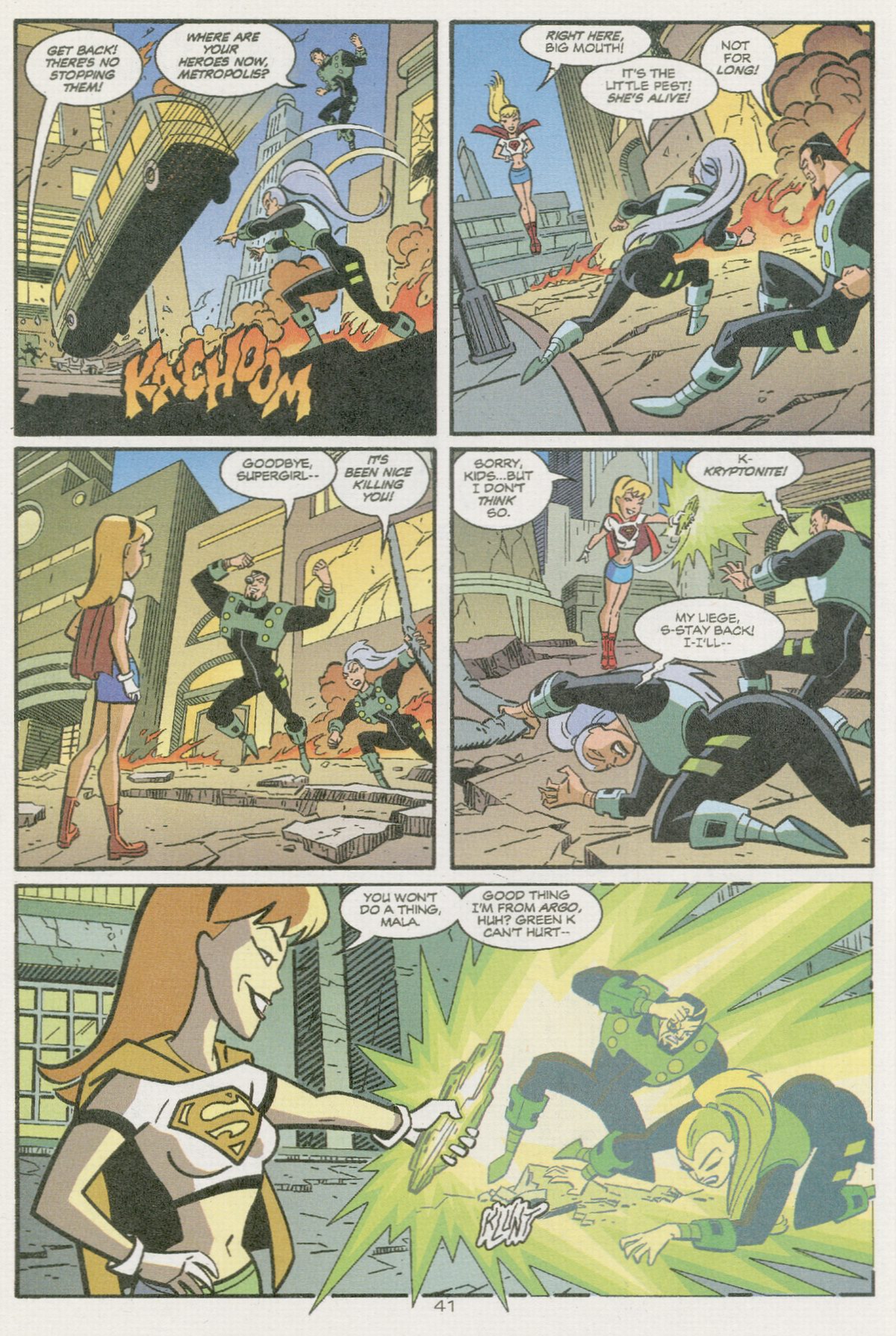 Read online Superman Adventures comic -  Issue #21 - 42