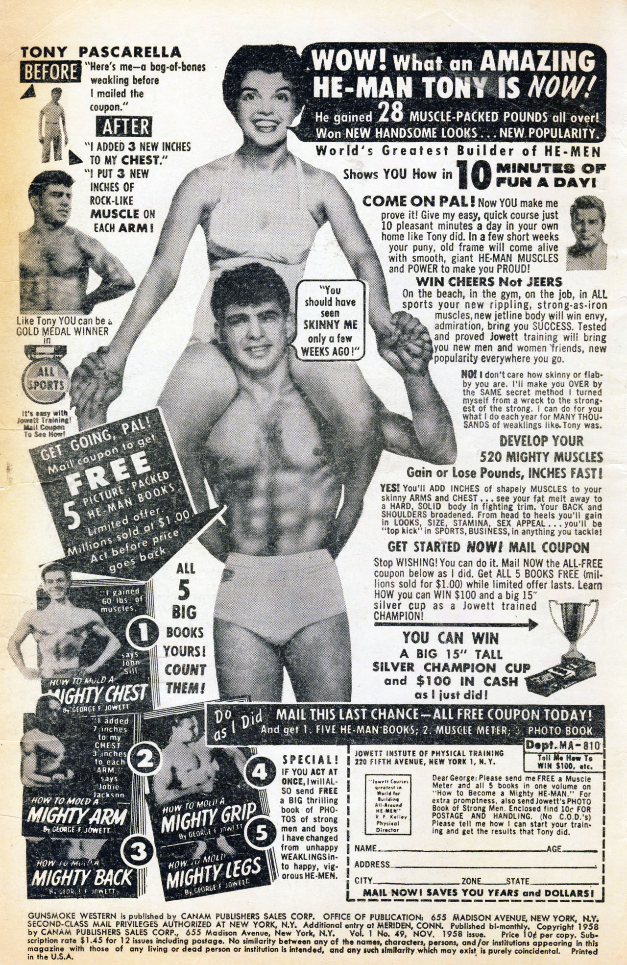 Read online Gunsmoke Western comic -  Issue #49 - 2