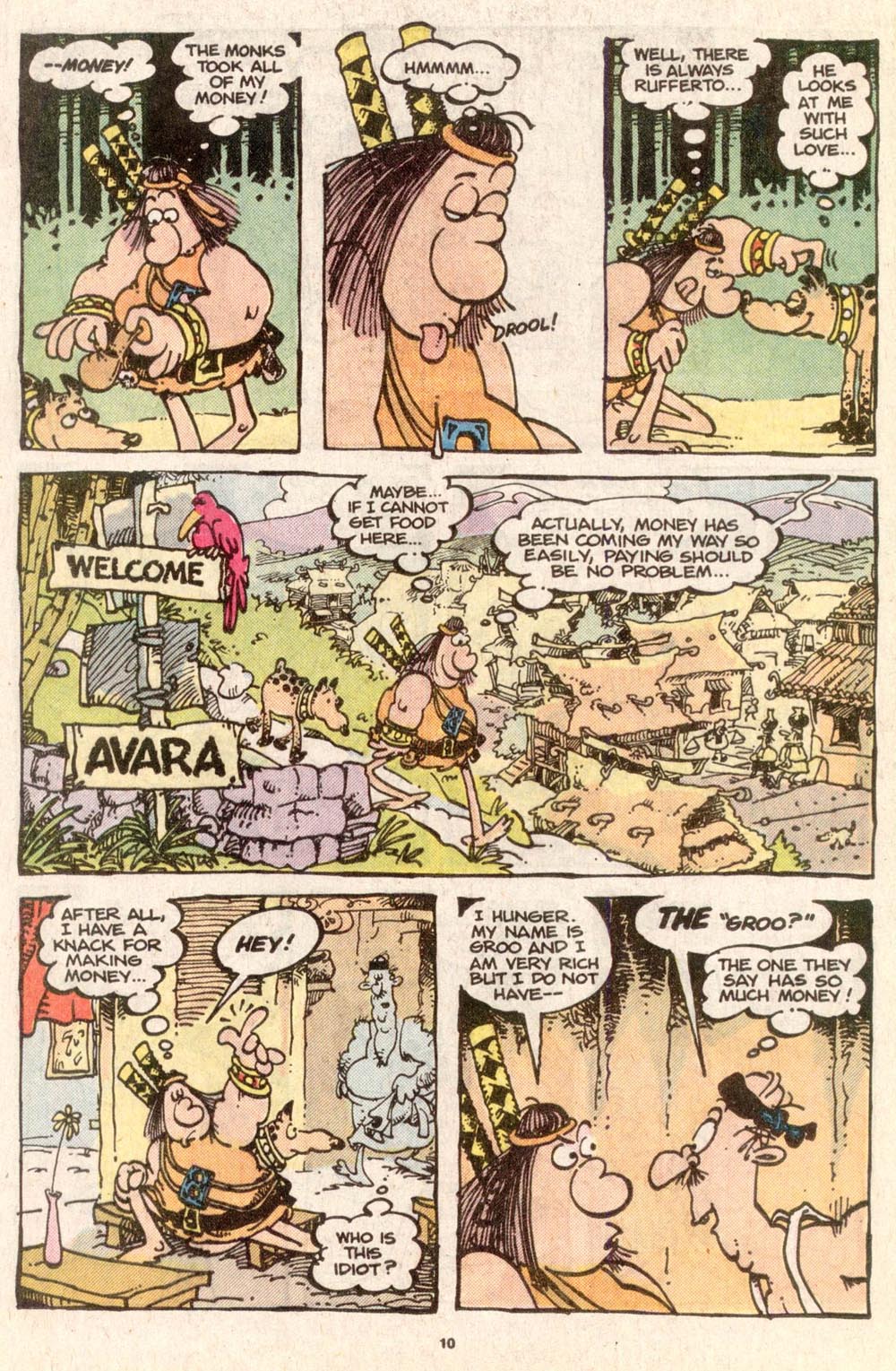 Read online Sergio Aragonés Groo the Wanderer comic -  Issue #32 - 10