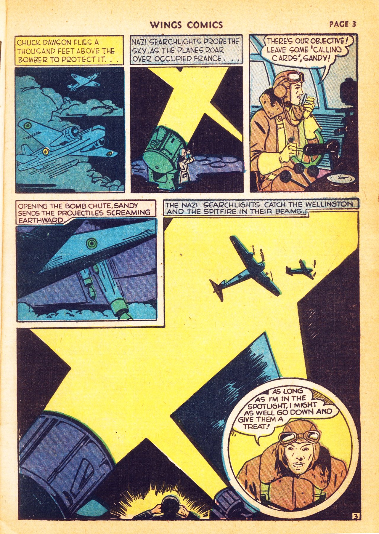 Read online Wings Comics comic -  Issue #4 - 5