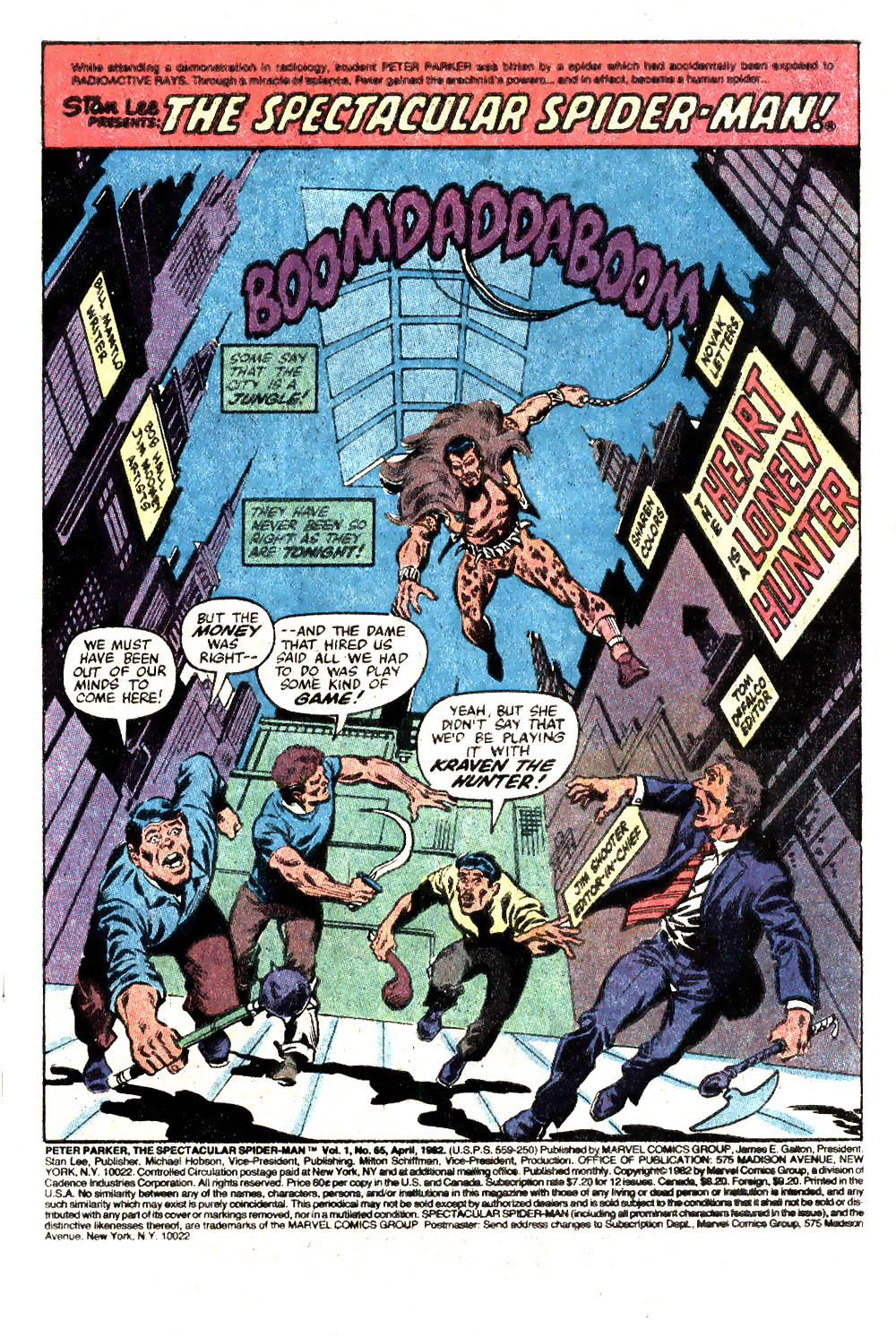 Read online The Spectacular Spider-Man (1976) comic -  Issue #65 - 2
