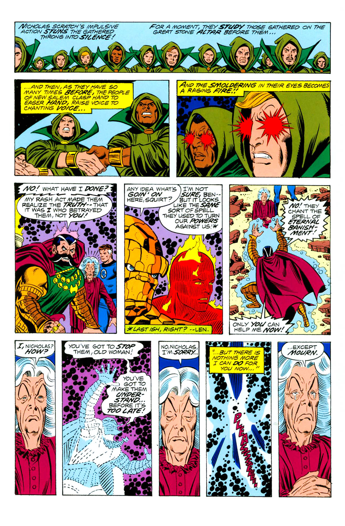 Read online Fantastic Four Visionaries: George Perez comic -  Issue # TPB 1 (Part 2) - 96