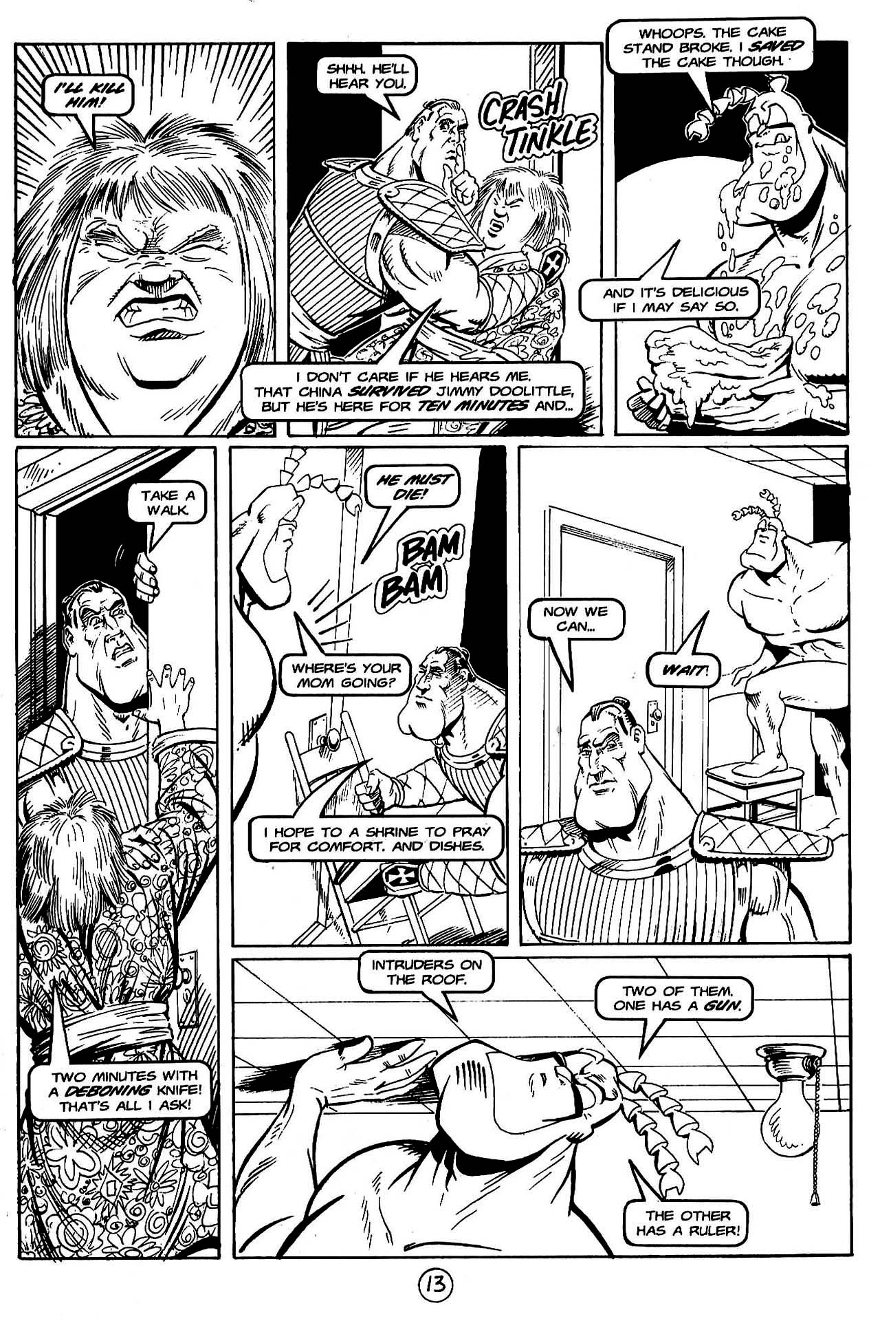 Read online Paul the Samurai (1992) comic -  Issue #9 - 14