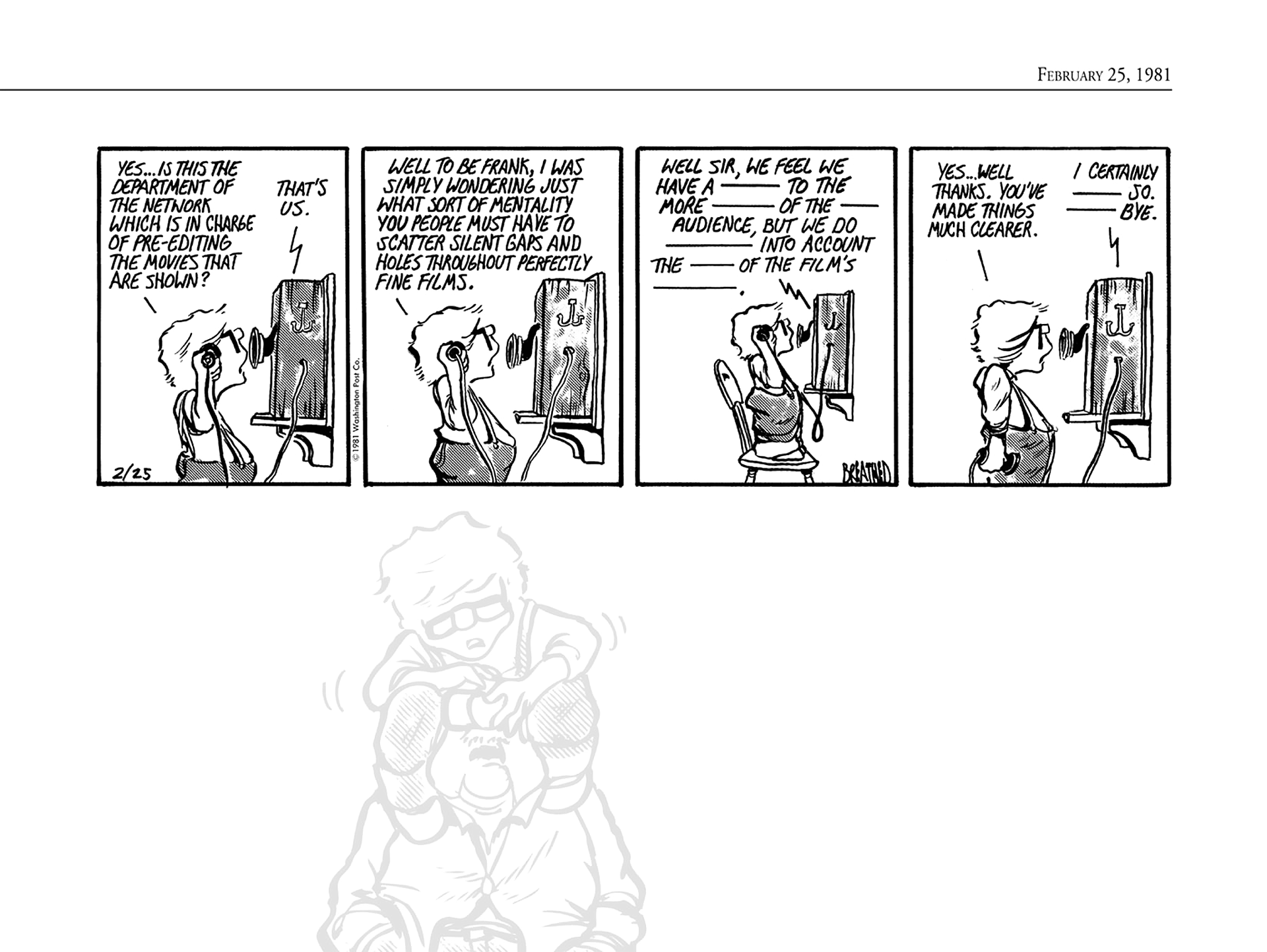 Read online The Bloom County Digital Library comic -  Issue # TPB 1 (Part 1) - 79