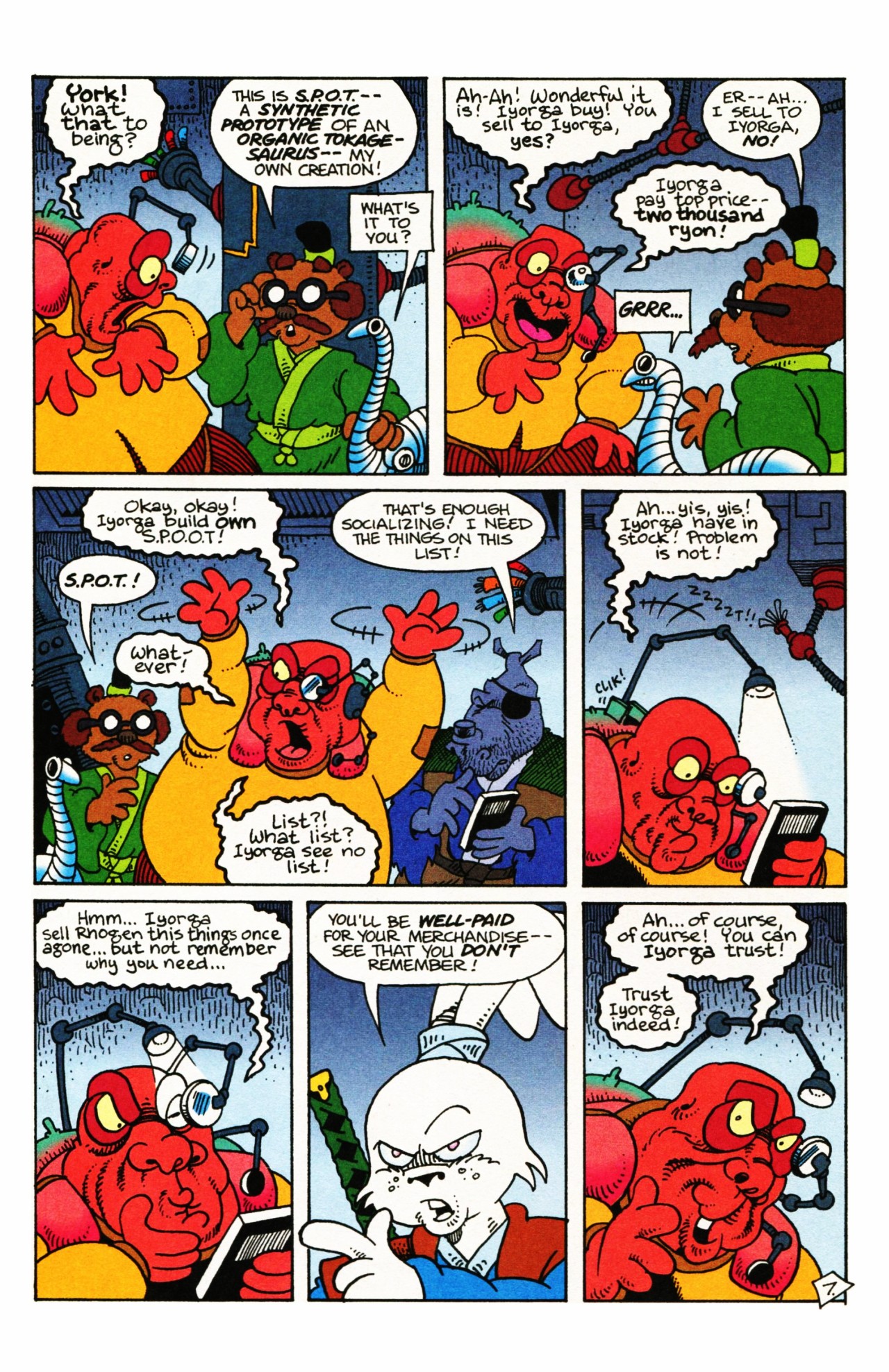 Read online Space Usagi Volume 2 comic -  Issue #2 - 8