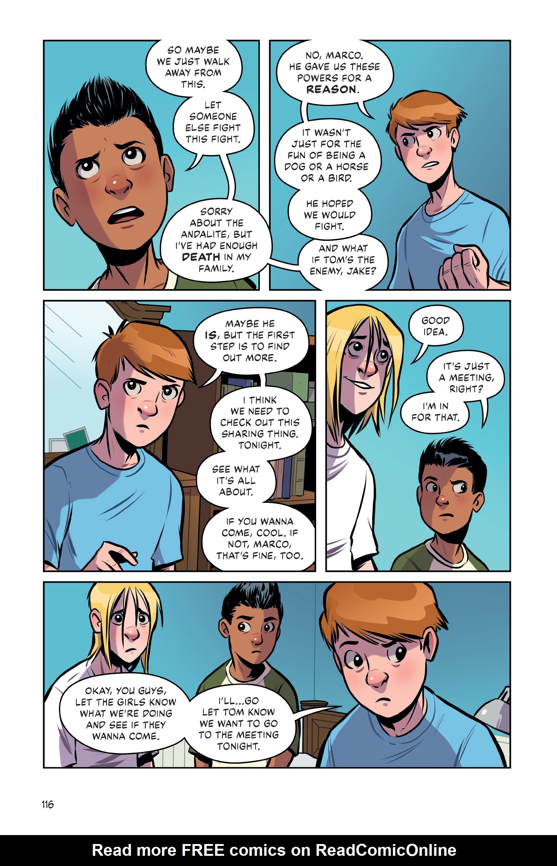 Read online Animorphs: The Graphic Novel comic -  Issue # TPB 1 (Part 2) - 20