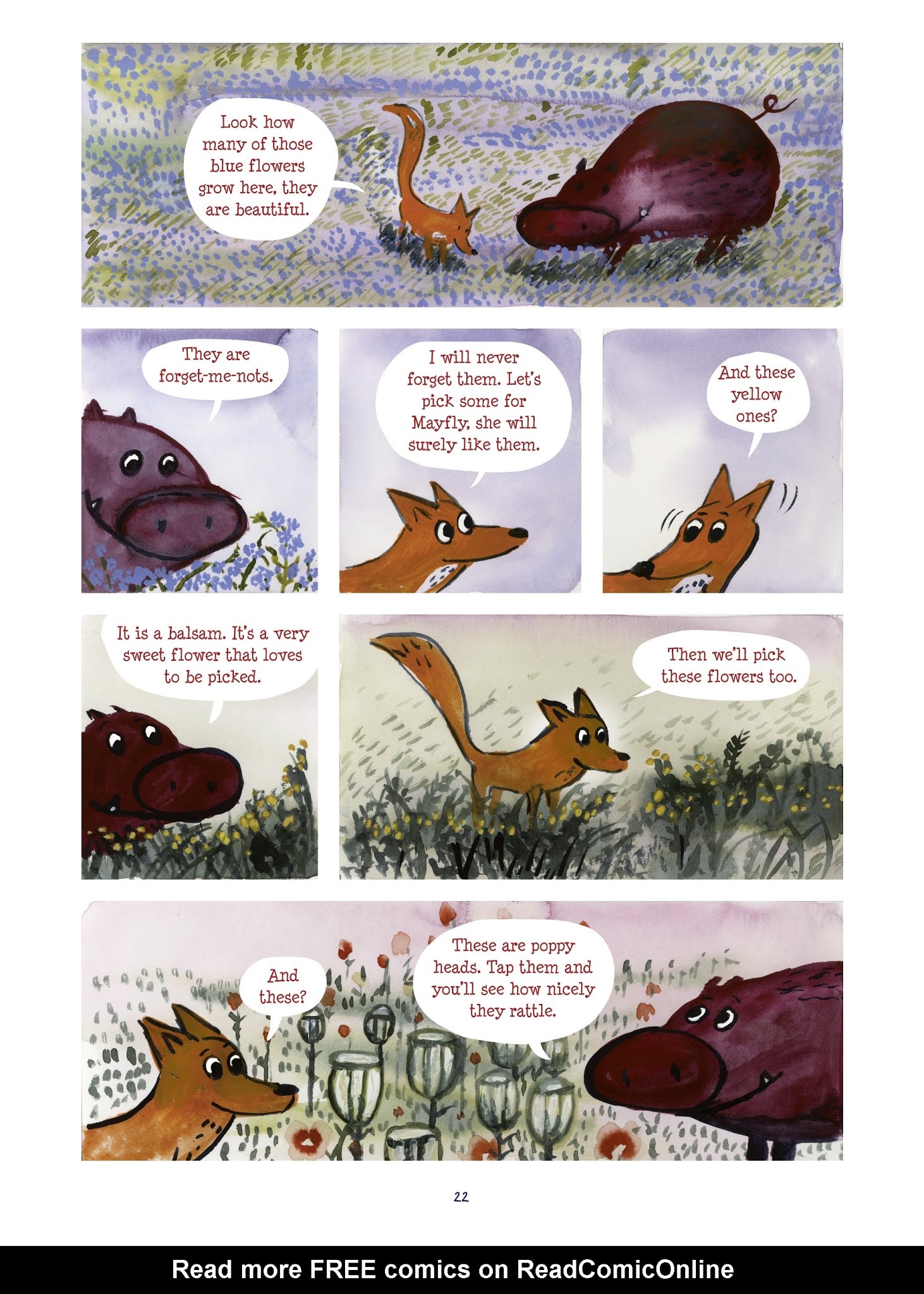 Read online Tiny Fox and Great Boar comic -  Issue #3 - 22