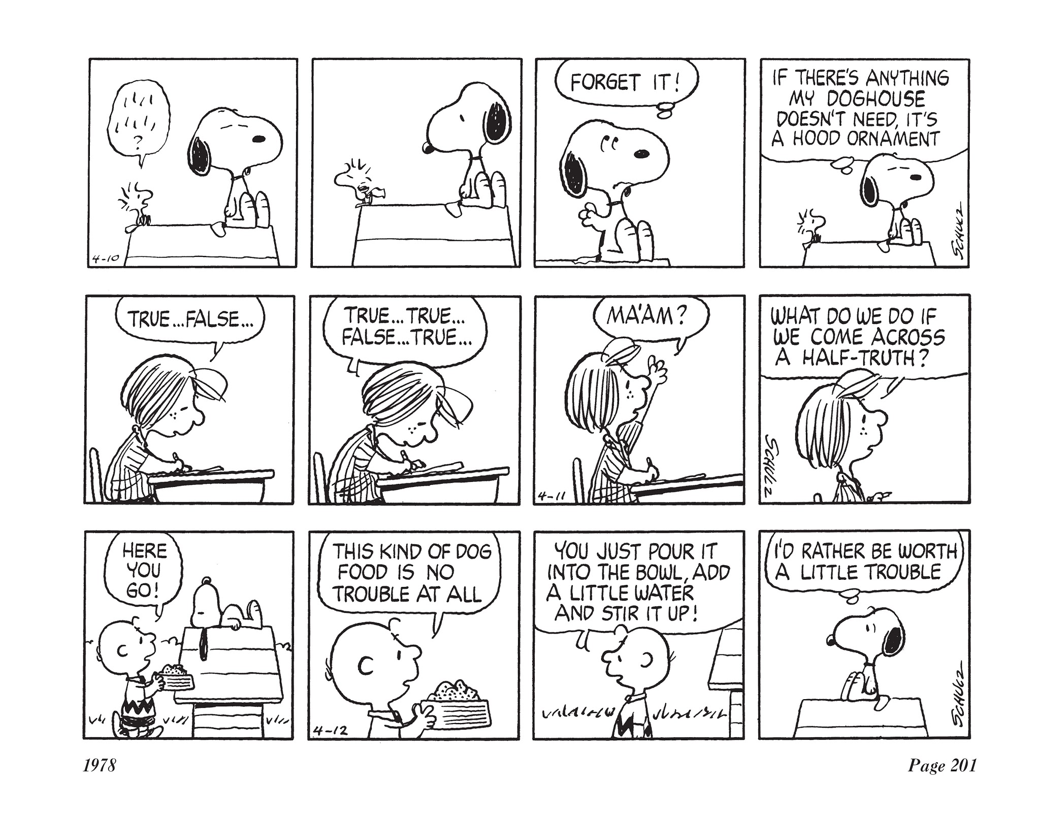 Read online The Complete Peanuts comic -  Issue # TPB 14 - 218