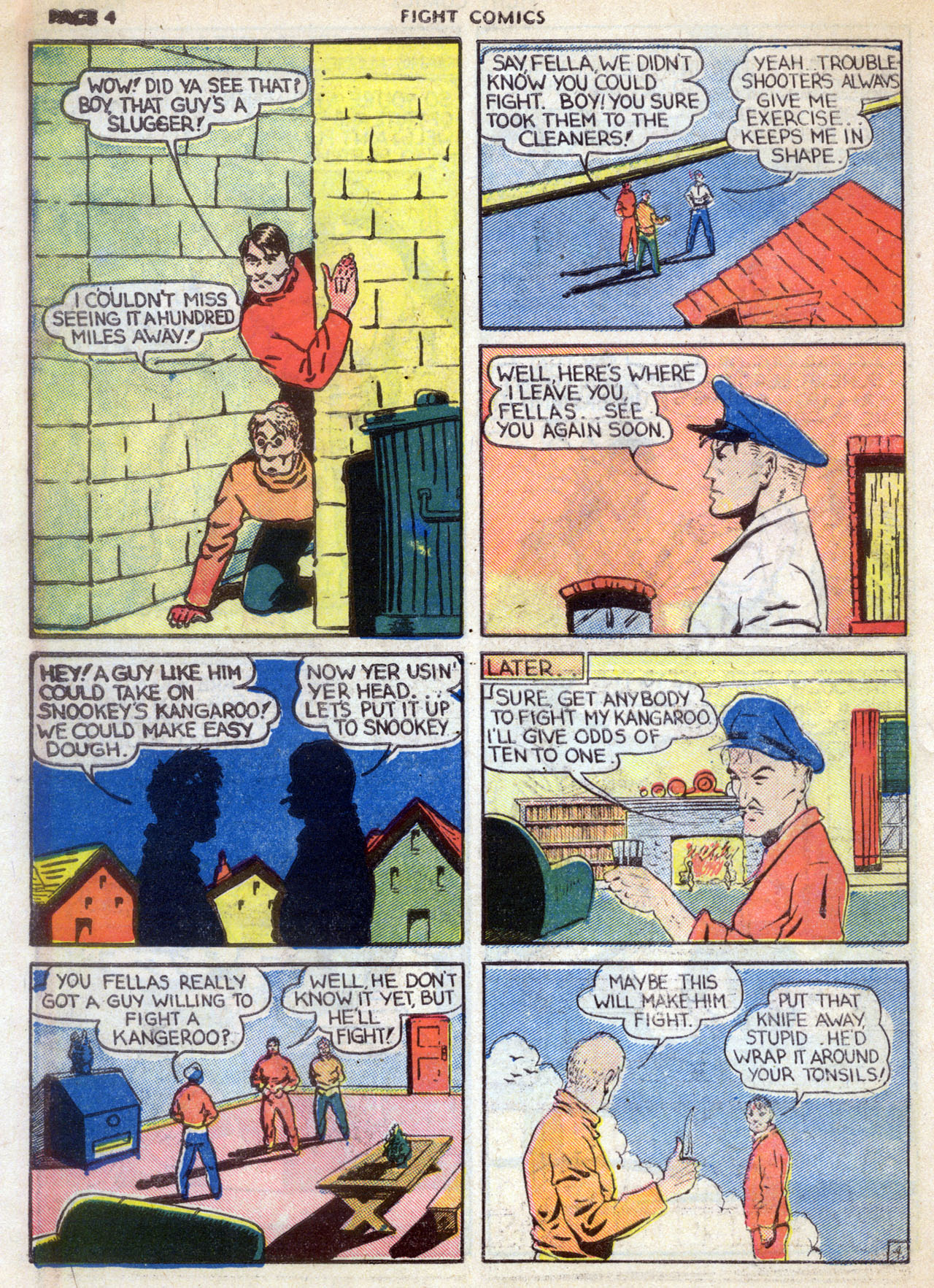 Read online Fight Comics comic -  Issue #4 - 6