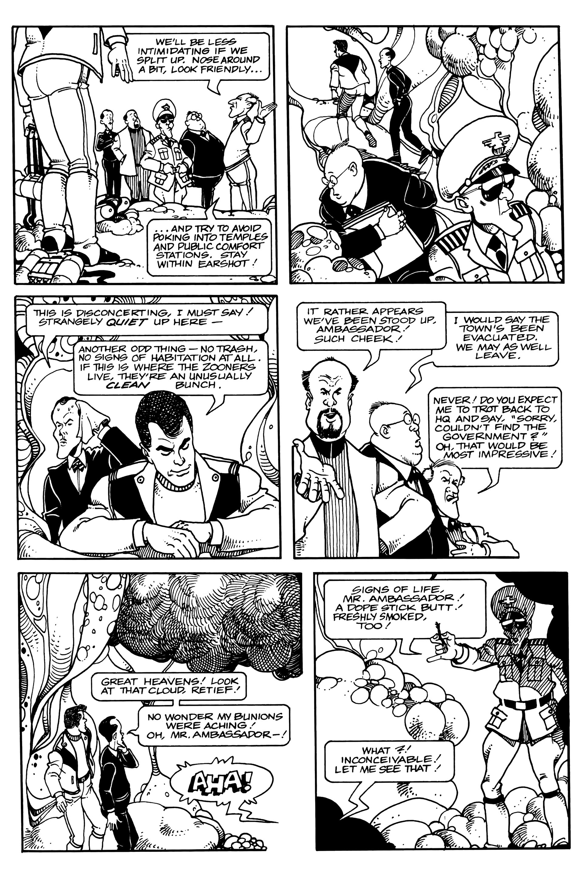 Read online Retief (1987) comic -  Issue #6 - 7