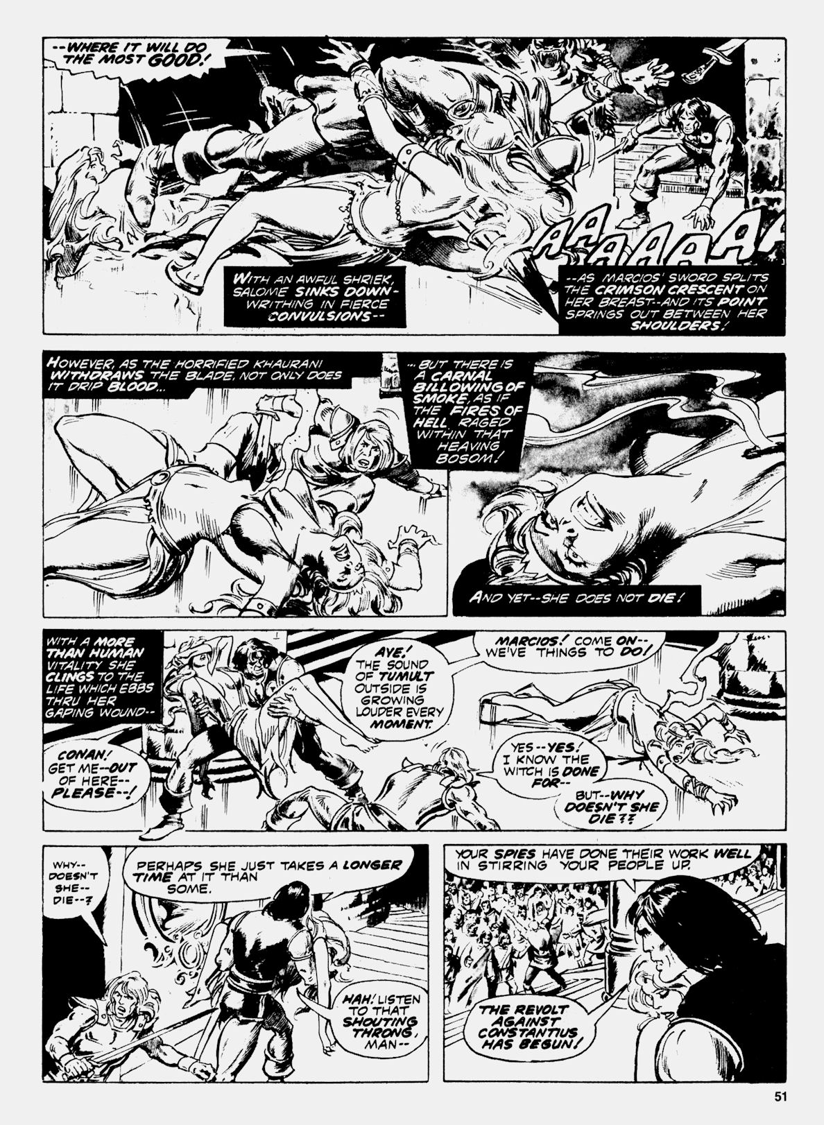 Read online Conan Saga comic -  Issue #32 - 52